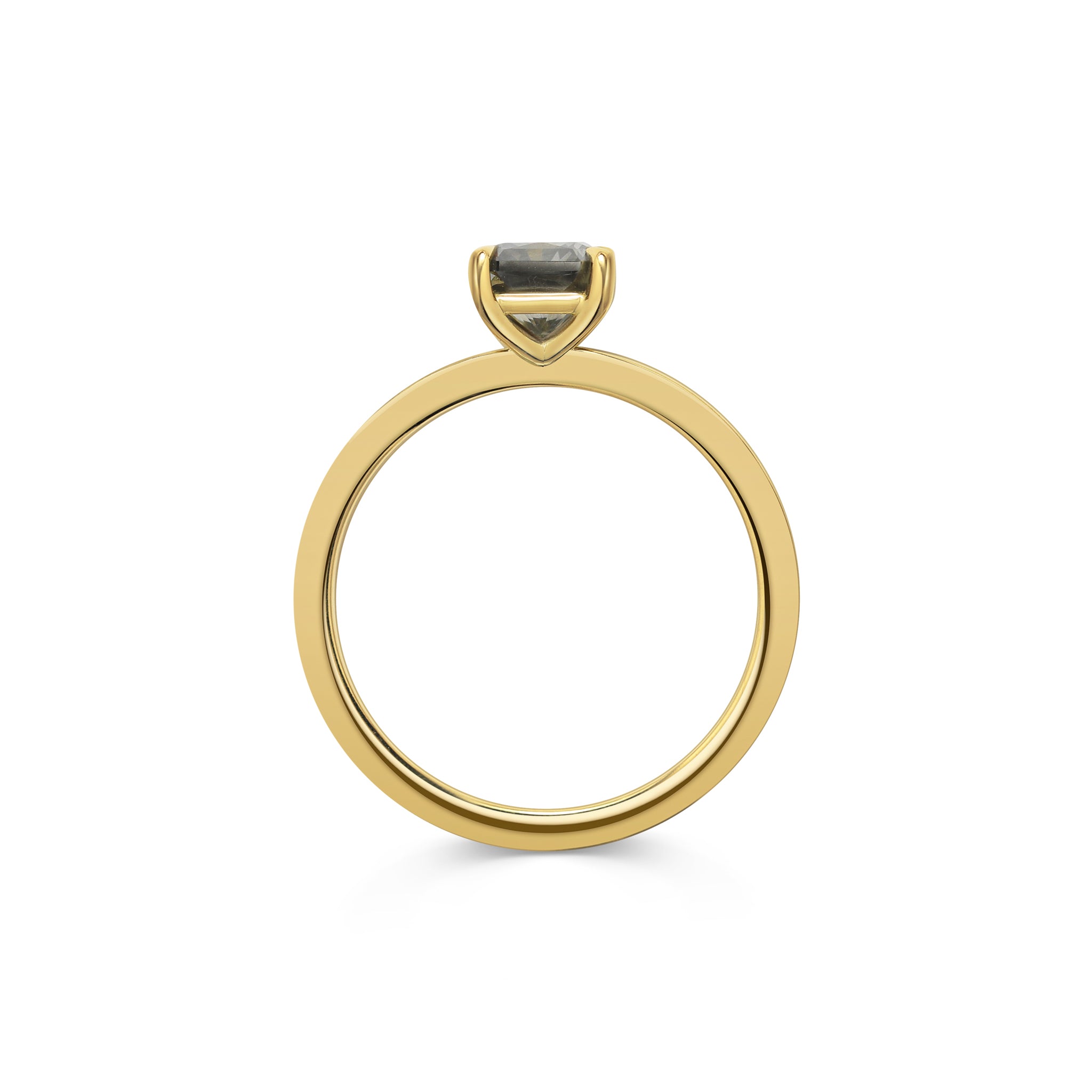 The X - Umbriel Ring by East London jeweller Rachel Boston | Discover our collections of unique and timeless engagement rings, wedding rings, and modern fine jewellery.