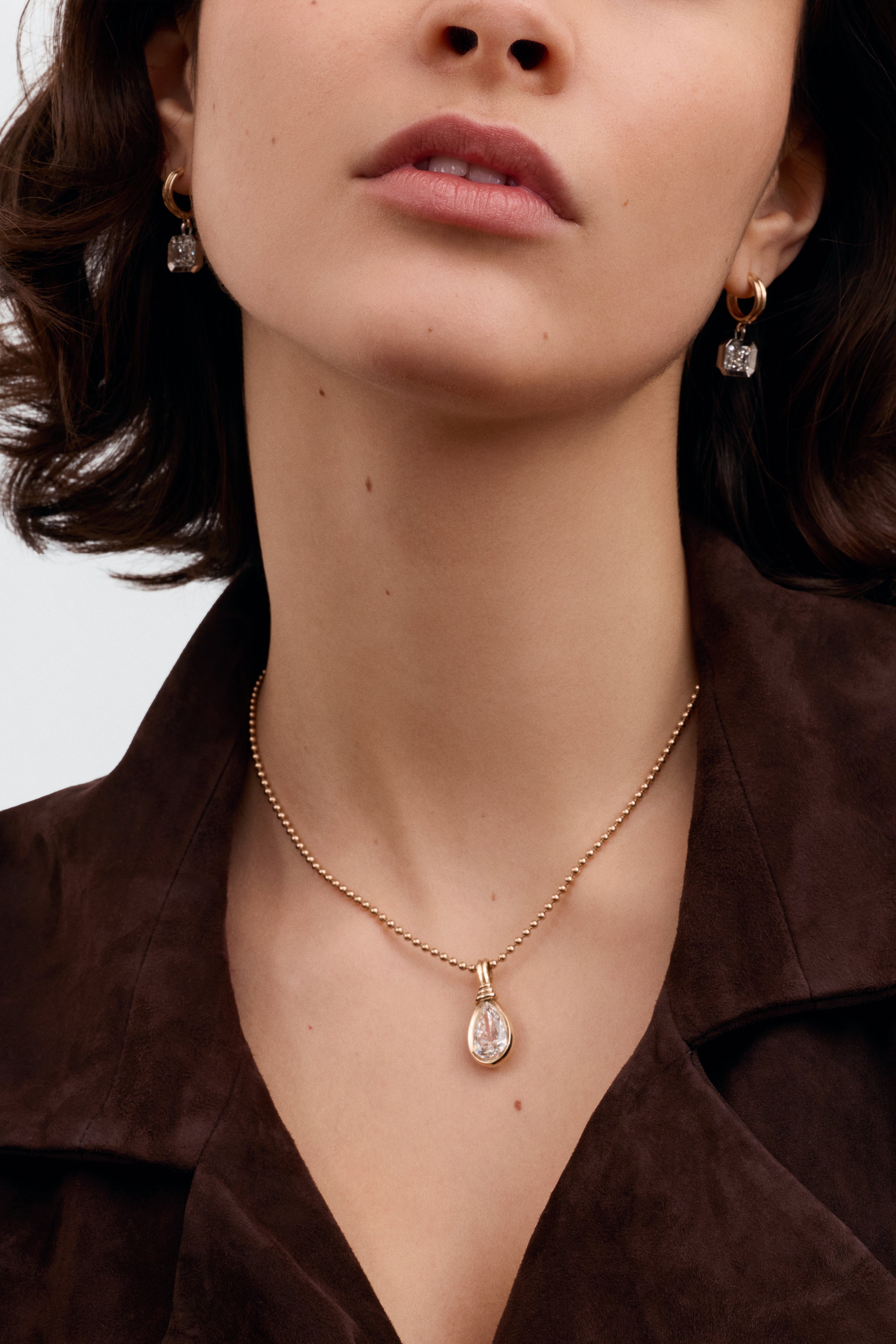 The Boston Bead Chain by East London jeweller Rachel Boston | Discover our collections of unique and timeless engagement rings, wedding rings, and modern fine jewellery.