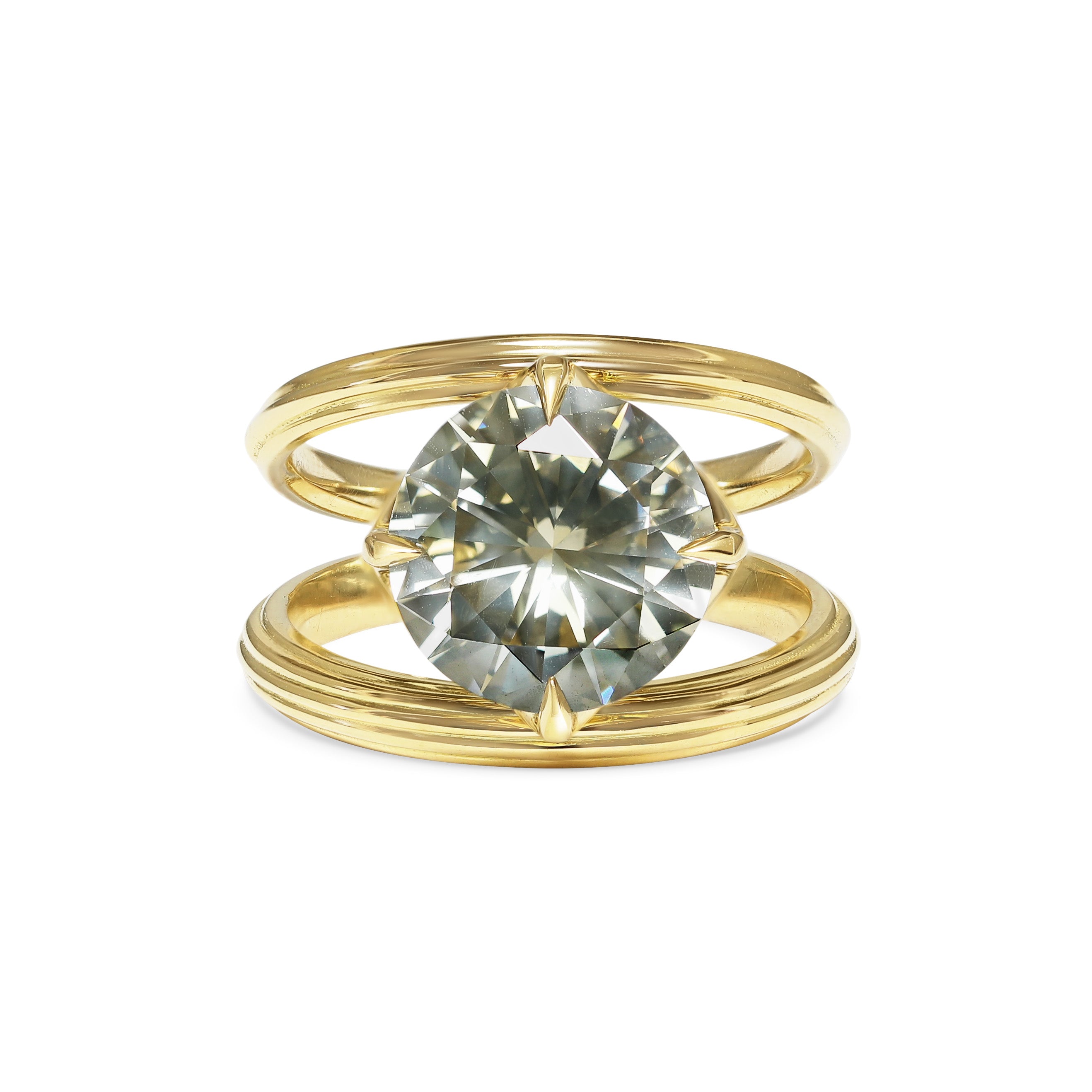 The X - CASSIAN Ring by East London jeweller Rachel Boston | Discover our collections of unique and timeless engagement rings, wedding rings, and modern fine jewellery.