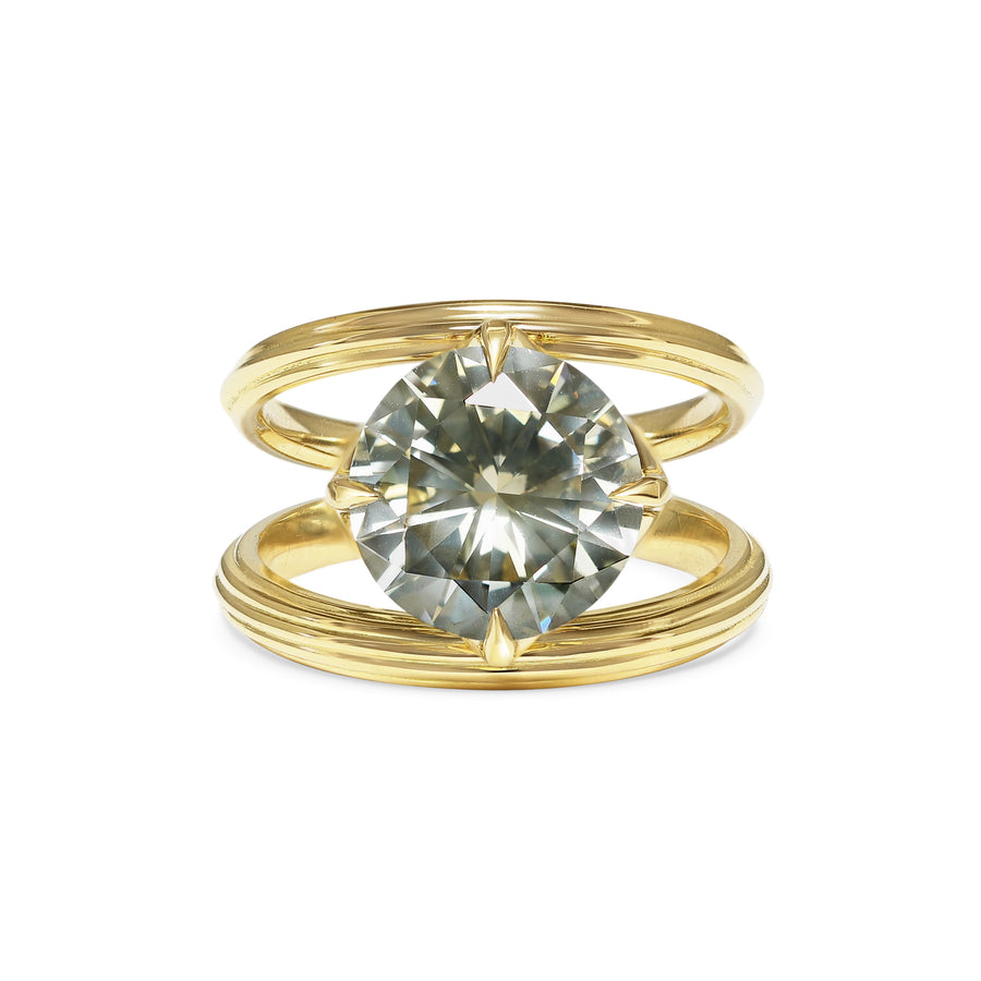 The X - CASSIAN Ring by East London jeweller Rachel Boston | Discover our collections of unique and timeless engagement rings, wedding rings, and modern fine jewellery. - Rachel Boston Jewellery