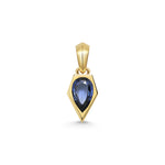 Chunky Charm Pendant - Sapphire 2.47ct