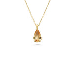 Begonia Necklace - 3.49ct Topaz