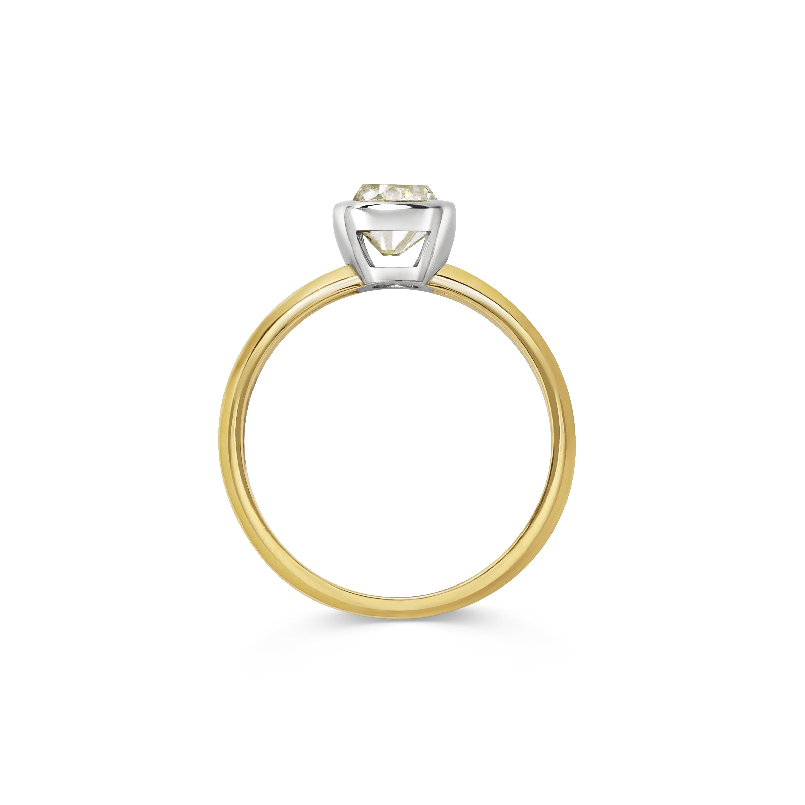 The Florian Ring by East London jeweller Rachel Boston | Discover our collections of unique and timeless engagement rings, wedding rings, and modern fine jewellery.