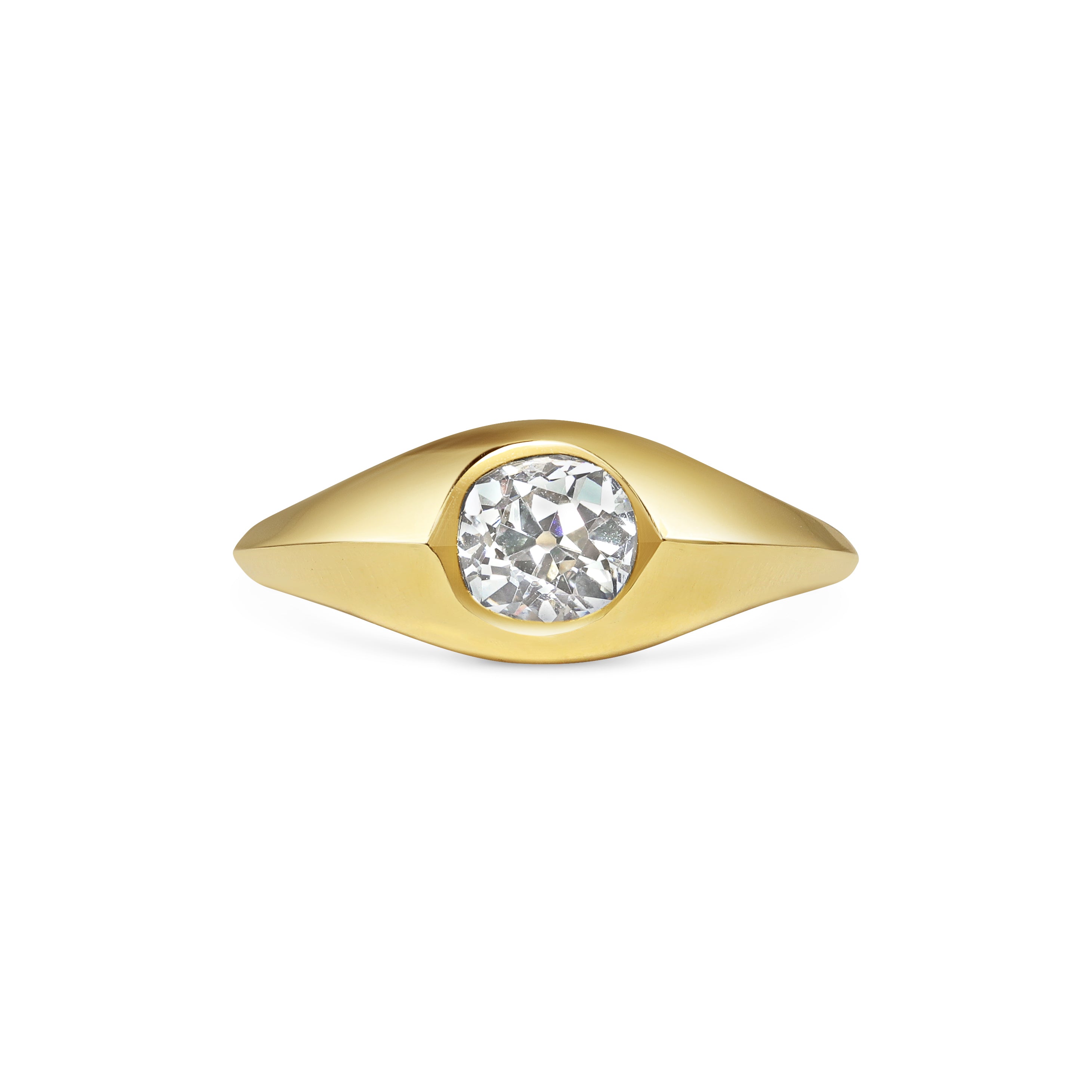 The X- HAMLIN Ring by East London jeweller Rachel Boston | Discover our collections of unique and timeless engagement rings, wedding rings, and modern fine jewellery.