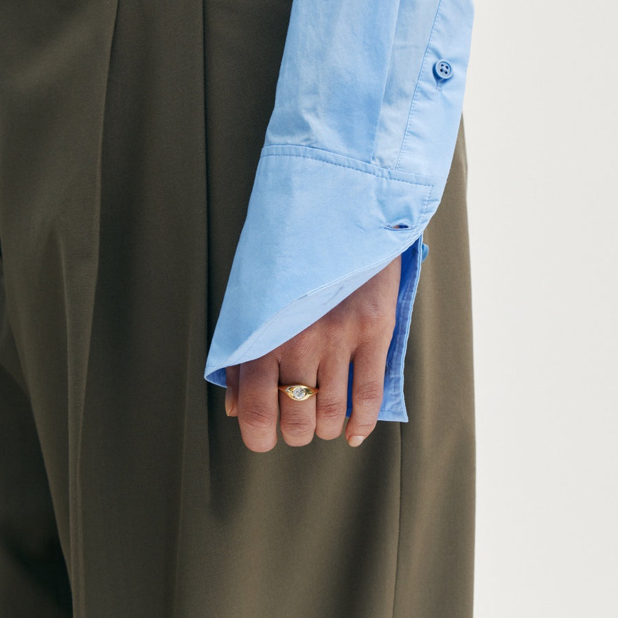 The HAMLIN Ring by East London jeweller Rachel Boston | Discover our collections of unique and timeless engagement rings, wedding rings, and modern fine jewellery. - Rachel Boston Jewellery