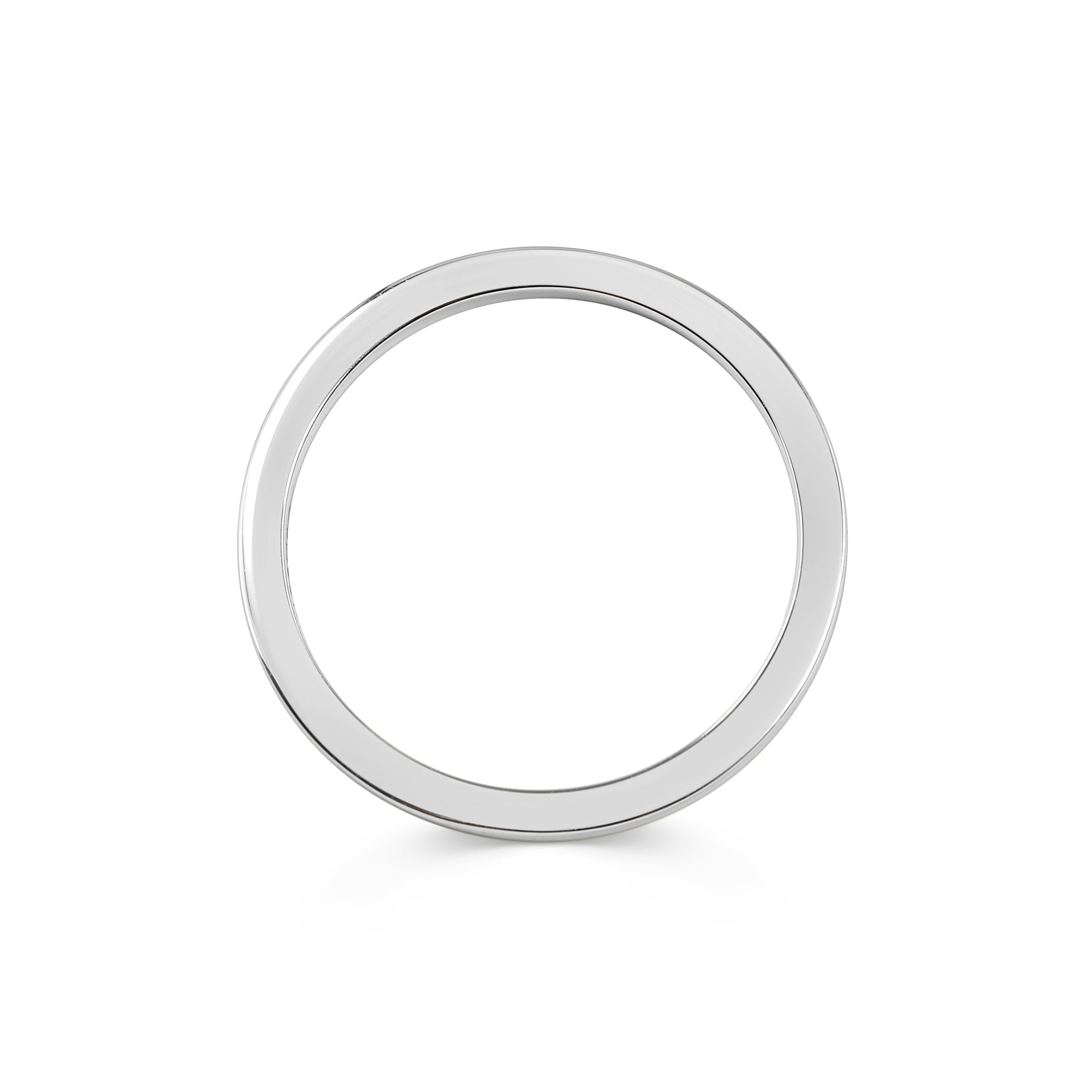 The Flat Band - 1.5mm by East London jeweller Rachel Boston | Discover our collections of unique and timeless engagement rings, wedding rings, and modern fine jewellery.