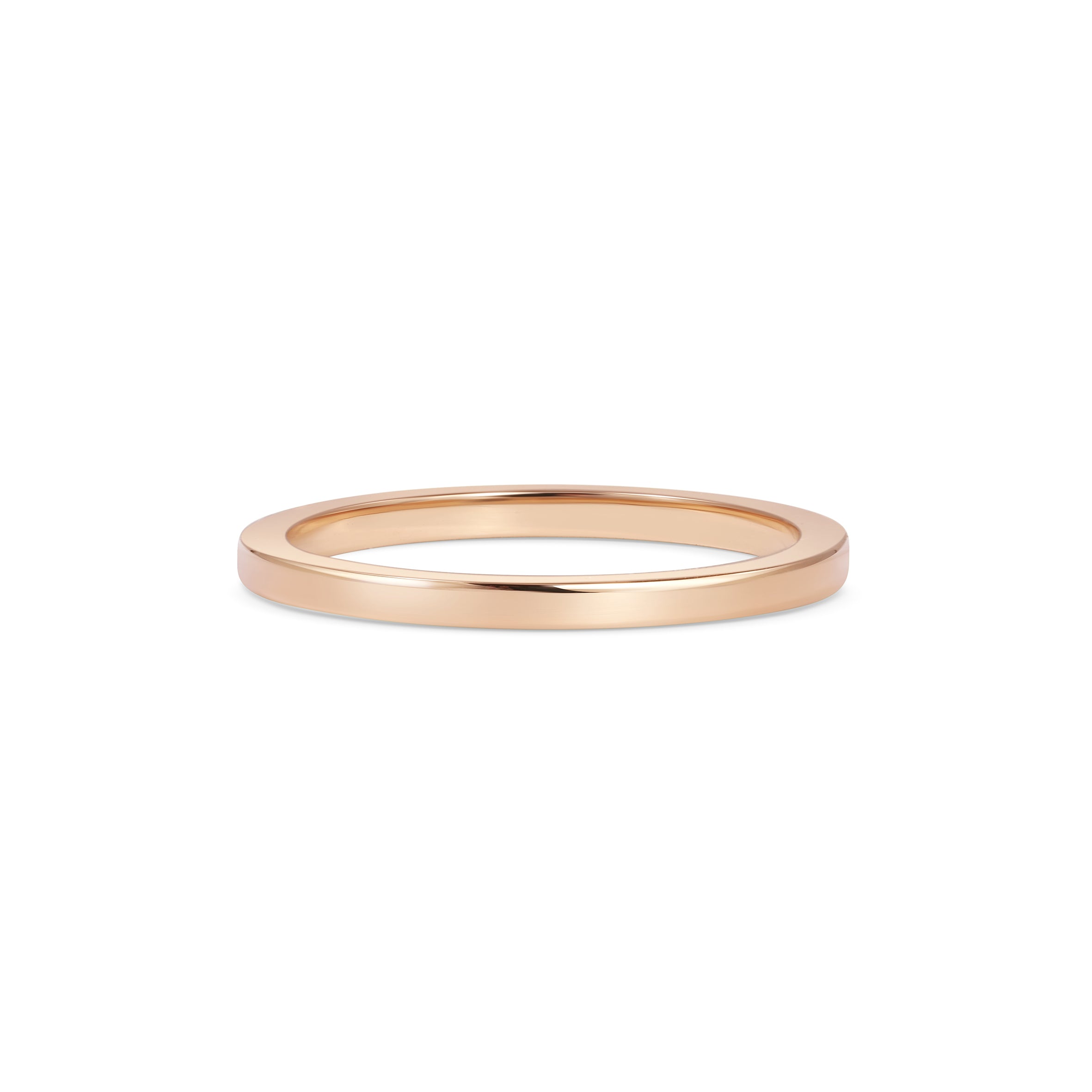 The Flat Band - 1.5mm by East London jeweller Rachel Boston | Discover our collections of unique and timeless engagement rings, wedding rings, and modern fine jewellery.