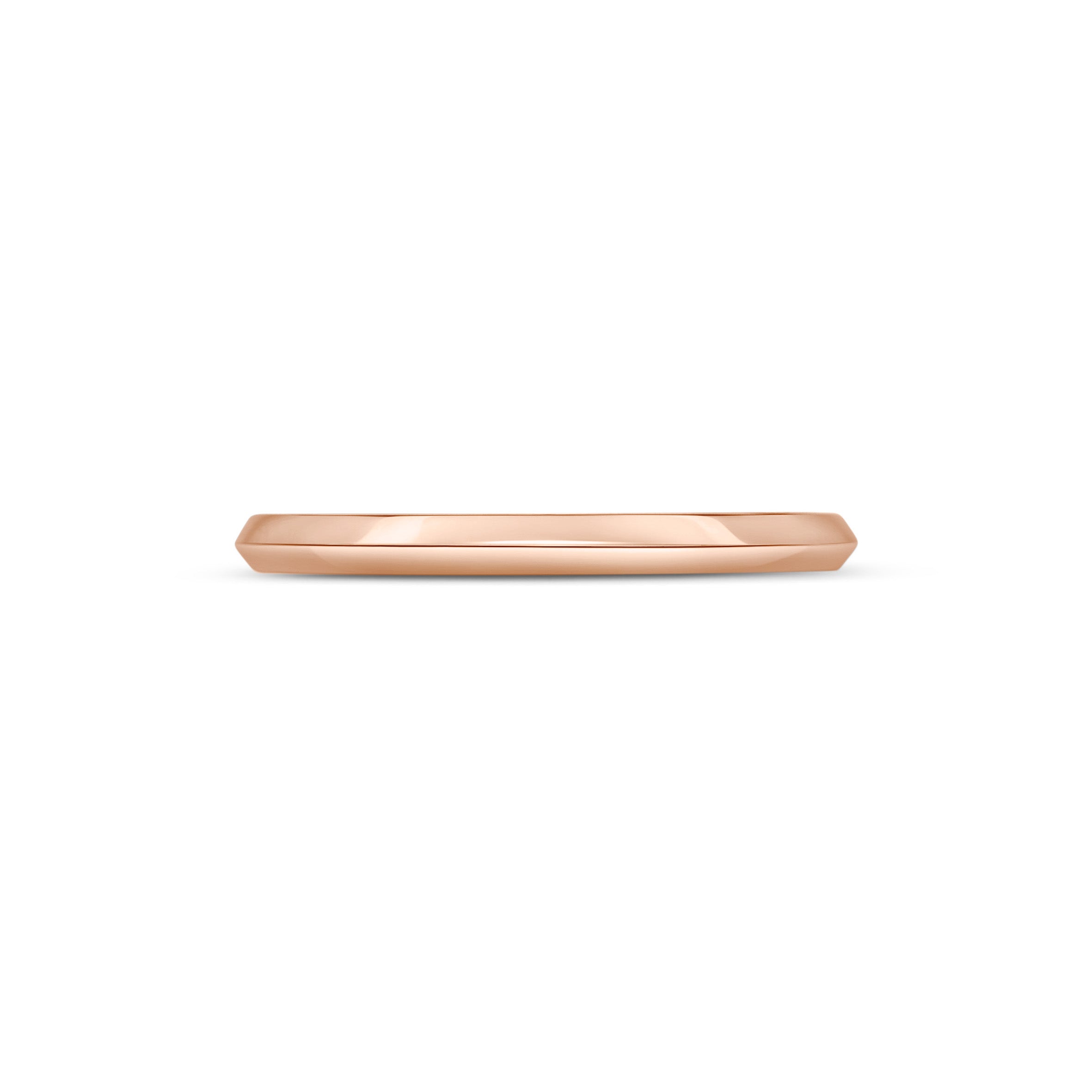 The Knife Edge Band - 1.7mm by East London jeweller Rachel Boston | Discover our collections of unique and timeless engagement rings, wedding rings, and modern fine jewellery.