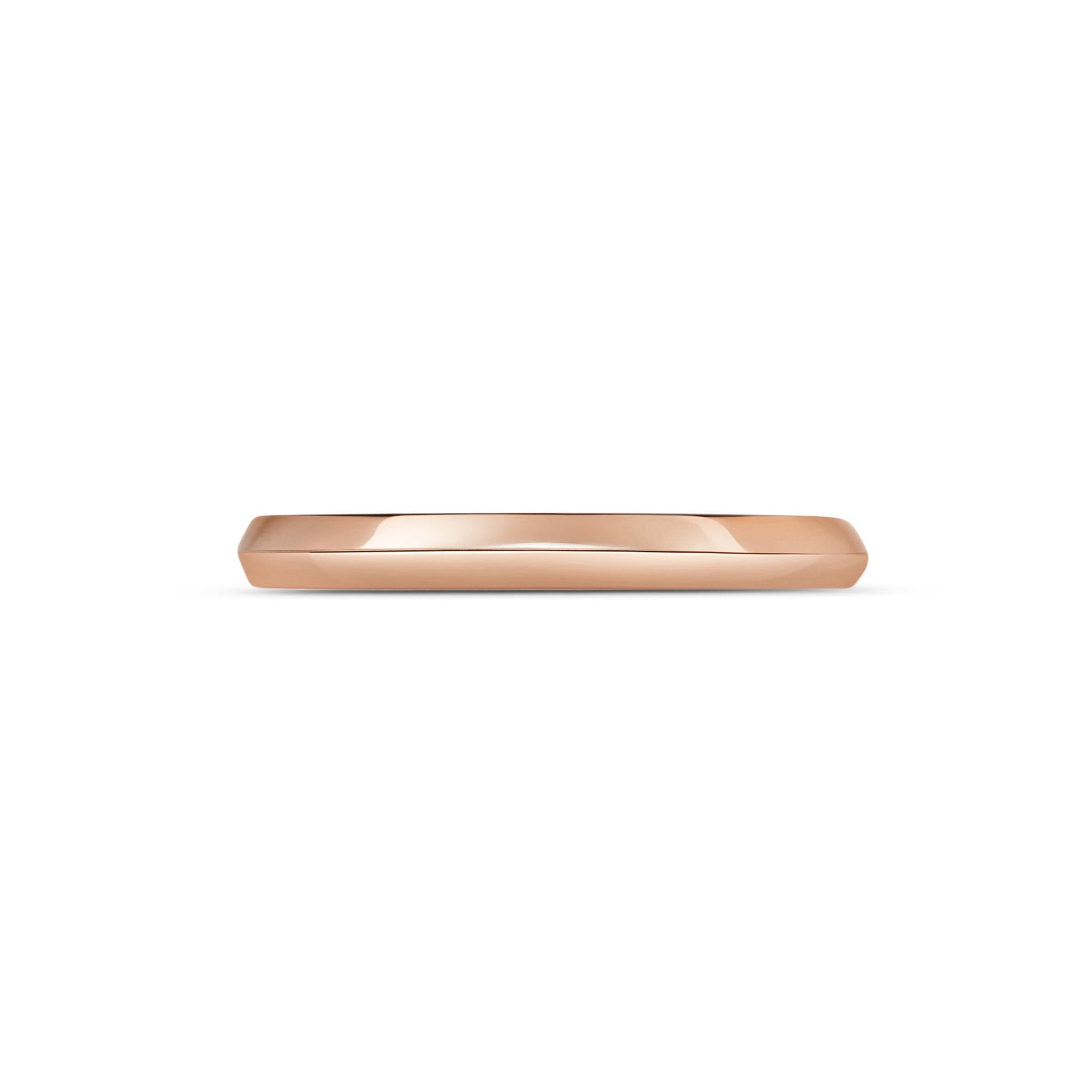 The Knife Edge Band - 2.3mm by East London jeweller Rachel Boston | Discover our collections of unique and timeless engagement rings, wedding rings, and modern fine jewellery.