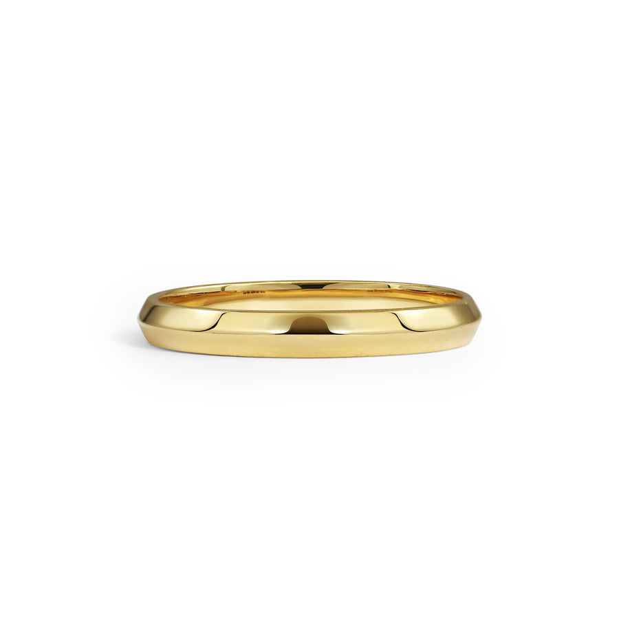 The Knife Edge Band - 2.8mm by East London jeweller Rachel Boston | Discover our collections of unique and timeless engagement rings, wedding rings, and modern fine jewellery. - Rachel Boston Jewellery