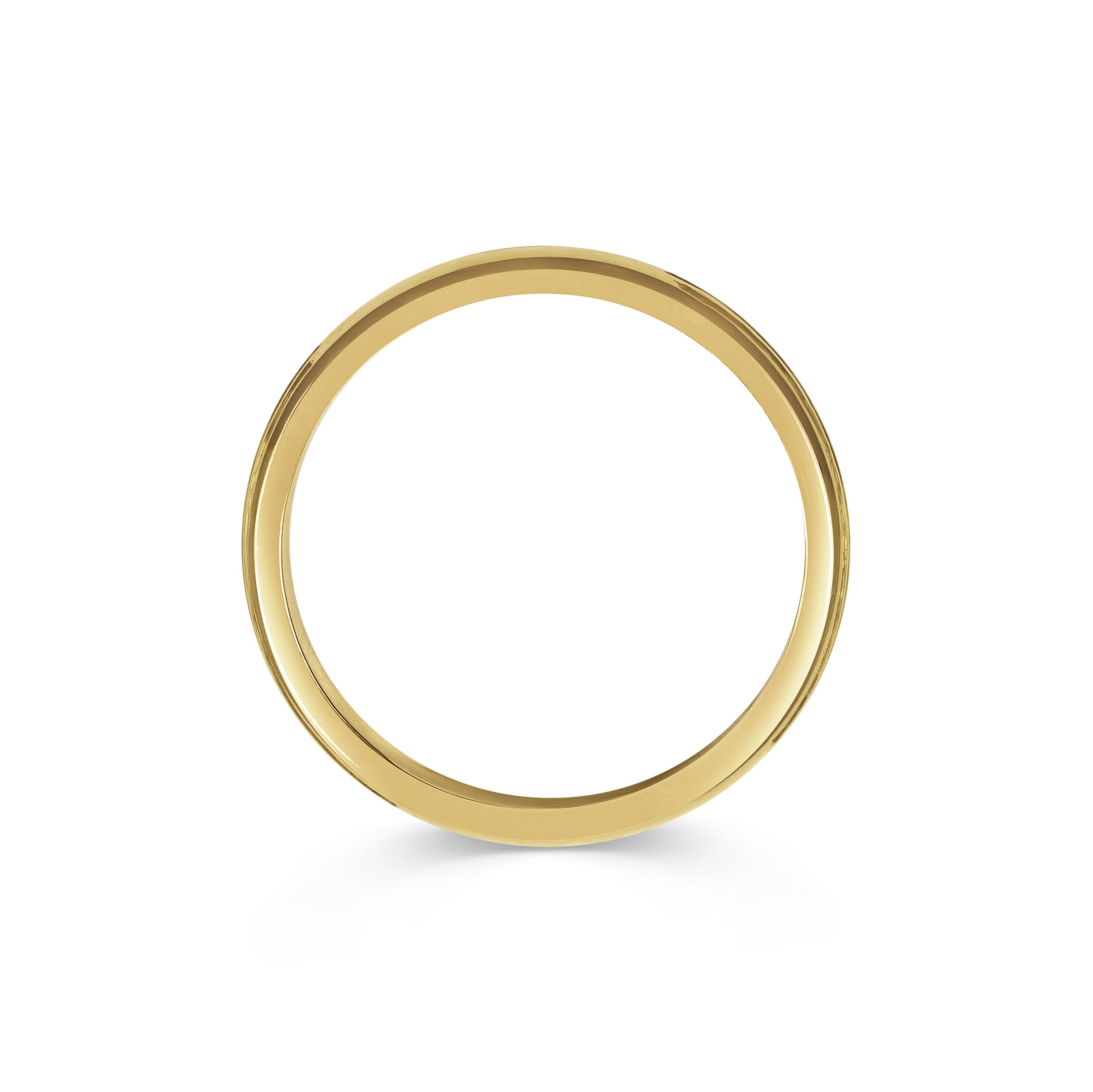 The Stream Engraved D Shaped Band - 2mm by East London jeweller Rachel Boston | Discover our collections of unique and timeless engagement rings, wedding rings, and modern fine jewellery.