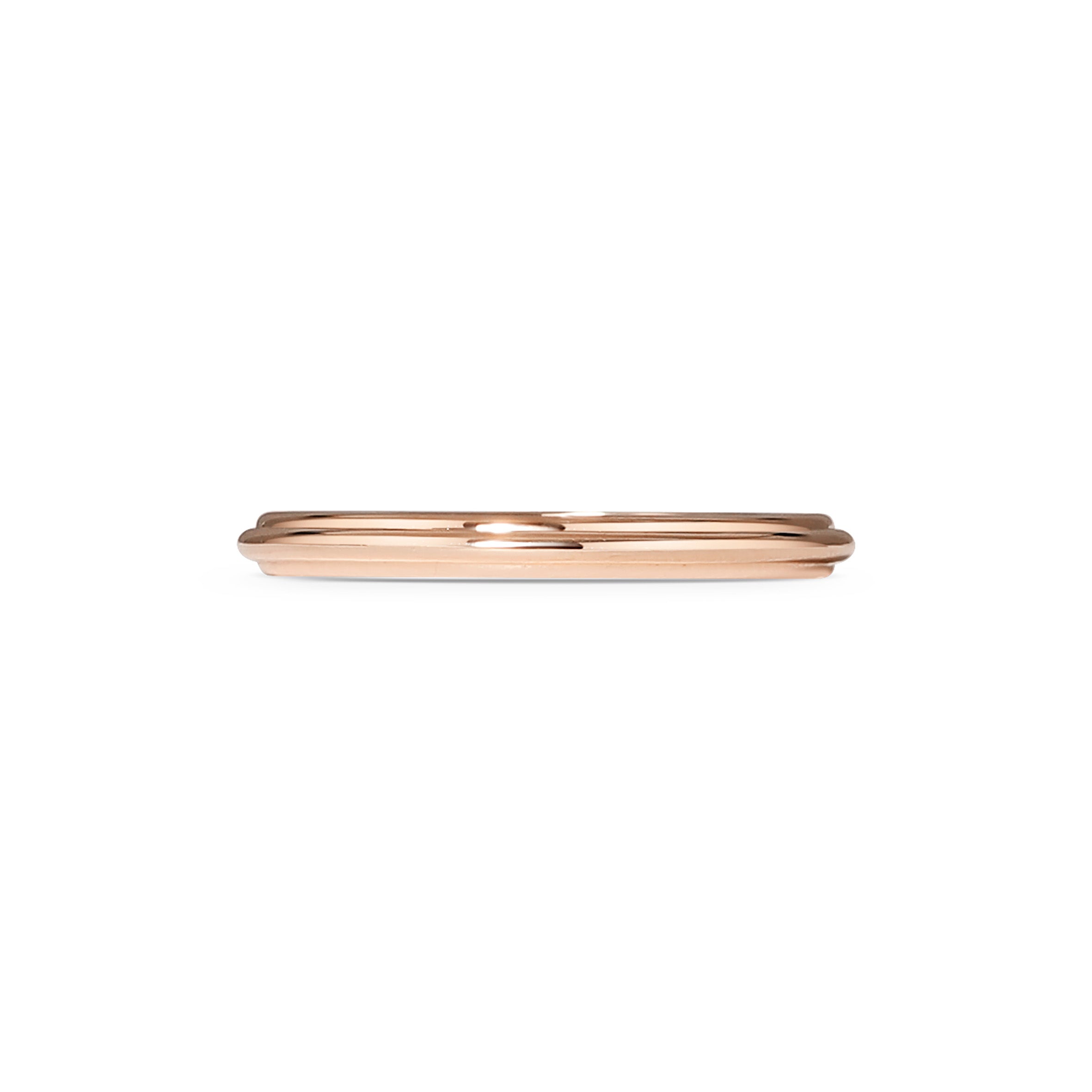 The Vintage Band - 2mm by East London jeweller Rachel Boston | Discover our collections of unique and timeless engagement rings, wedding rings, and modern fine jewellery.