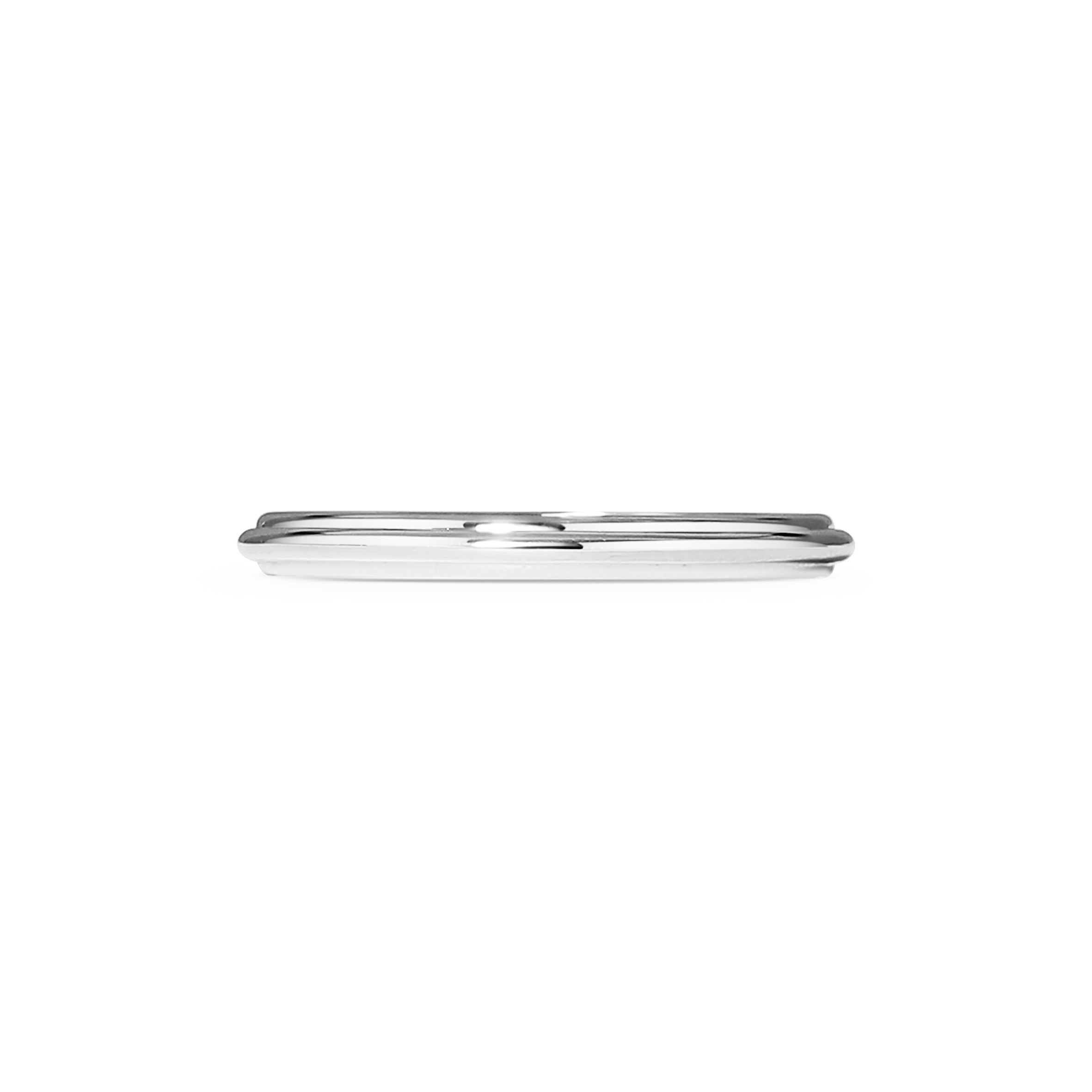 The Vintage Band - 2mm by East London jeweller Rachel Boston | Discover our collections of unique and timeless engagement rings, wedding rings, and modern fine jewellery.