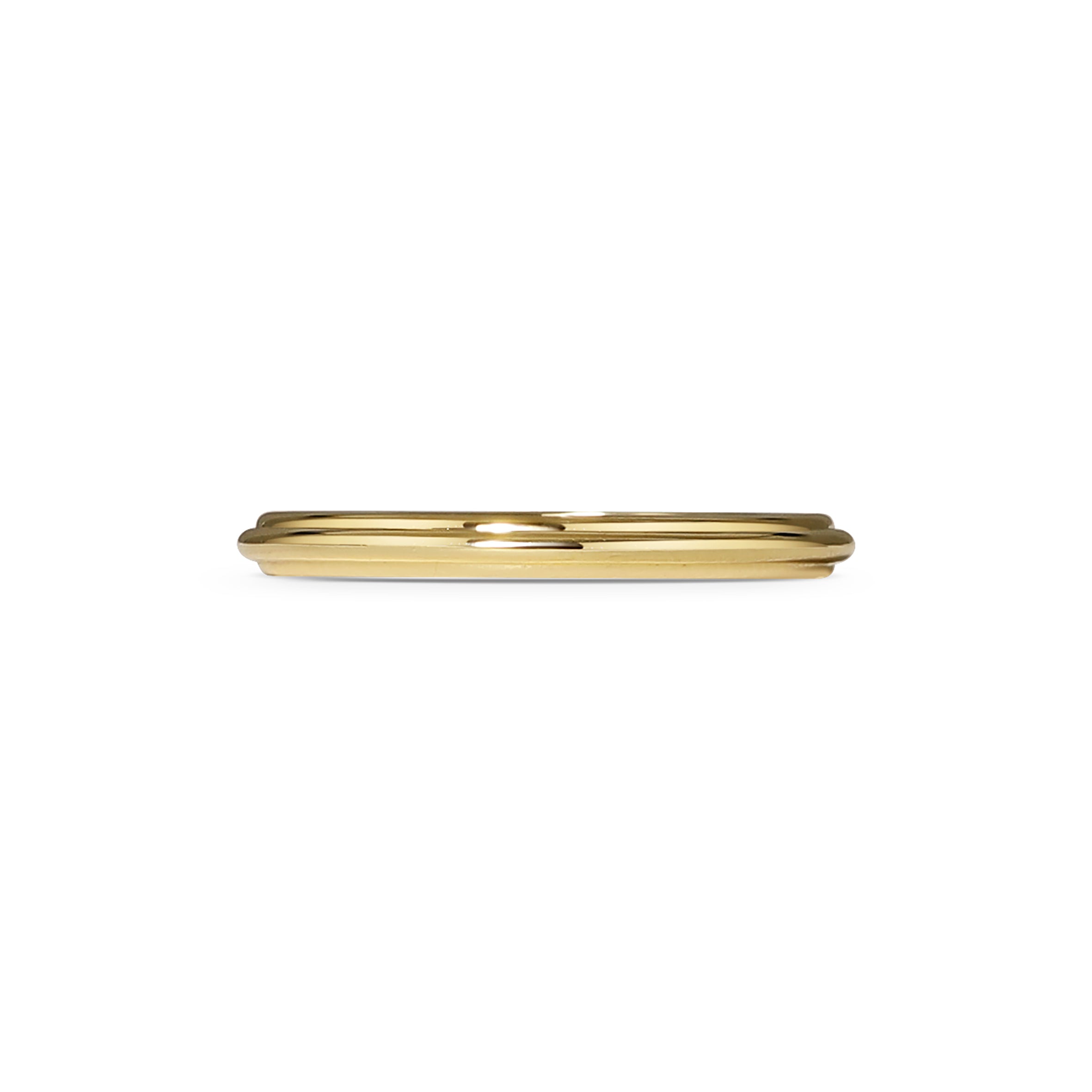 The Vintage Band - 2mm by East London jeweller Rachel Boston | Discover our collections of unique and timeless engagement rings, wedding rings, and modern fine jewellery.