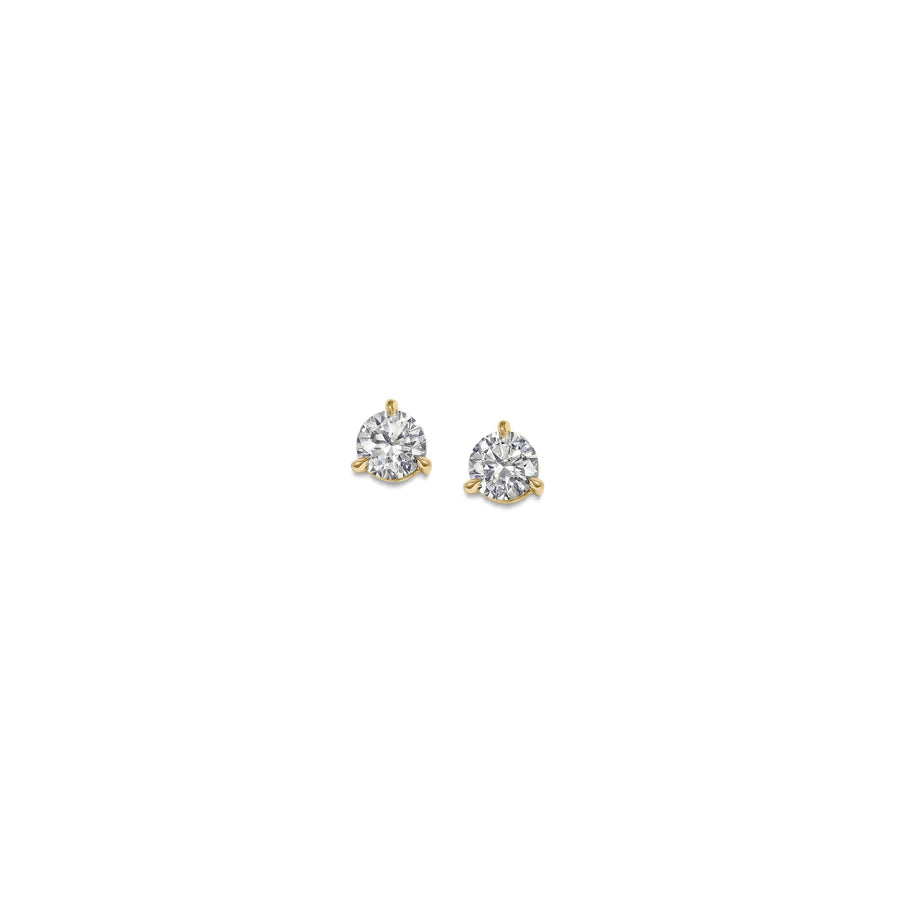 The 3mm Round Diamond Stud Earrings by East London jeweller Rachel Boston | Discover our collections of unique and timeless engagement rings, wedding rings, and modern fine jewellery.