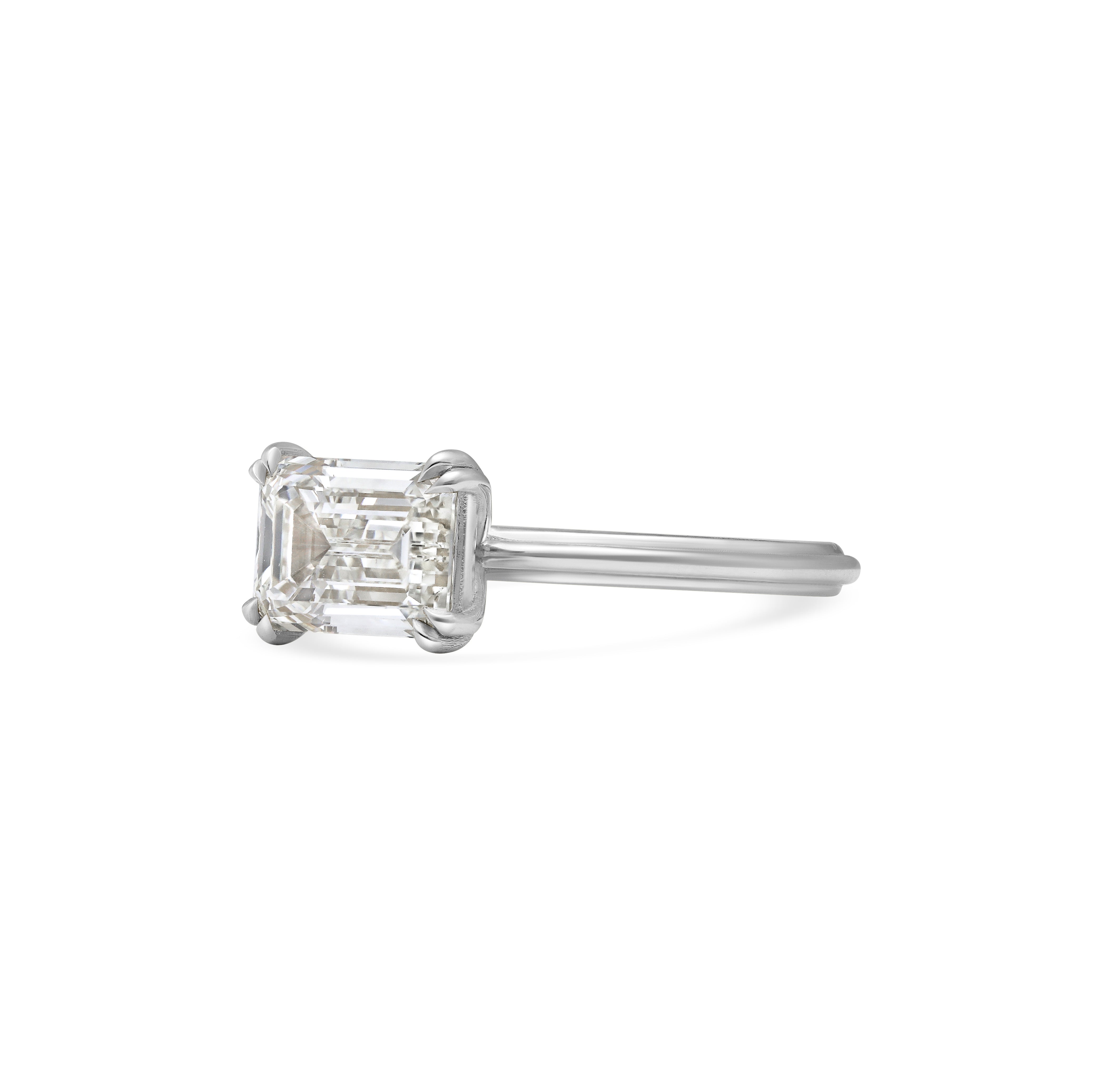 The Adelaide Ring by East London jeweller Rachel Boston | Discover our collections of unique and timeless engagement rings, wedding rings, and modern fine jewellery.