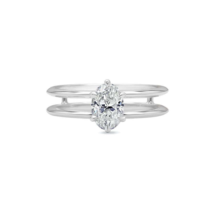 The Adelia Ring by East London jeweller Rachel Boston | Discover our collections of unique and timeless engagement rings, wedding rings, and modern fine jewellery. - Rachel Boston Jewellery