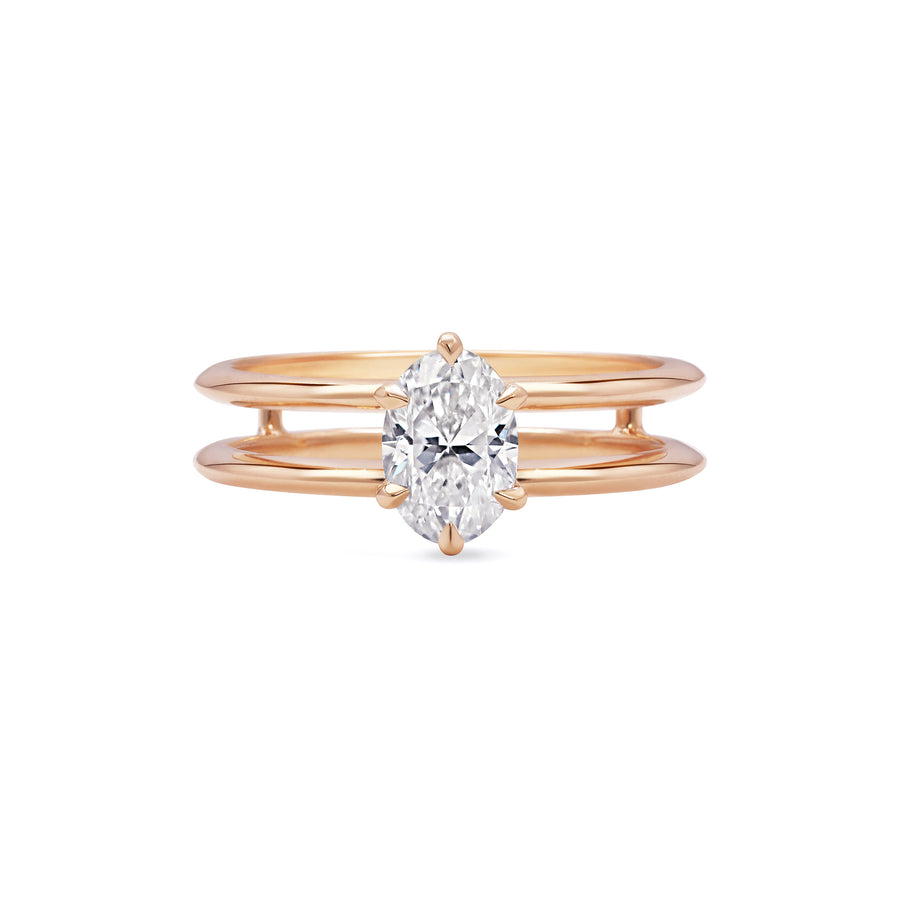The Adelia Ring by East London jeweller Rachel Boston | Discover our collections of unique and timeless engagement rings, wedding rings, and modern fine jewellery. - Rachel Boston Jewellery