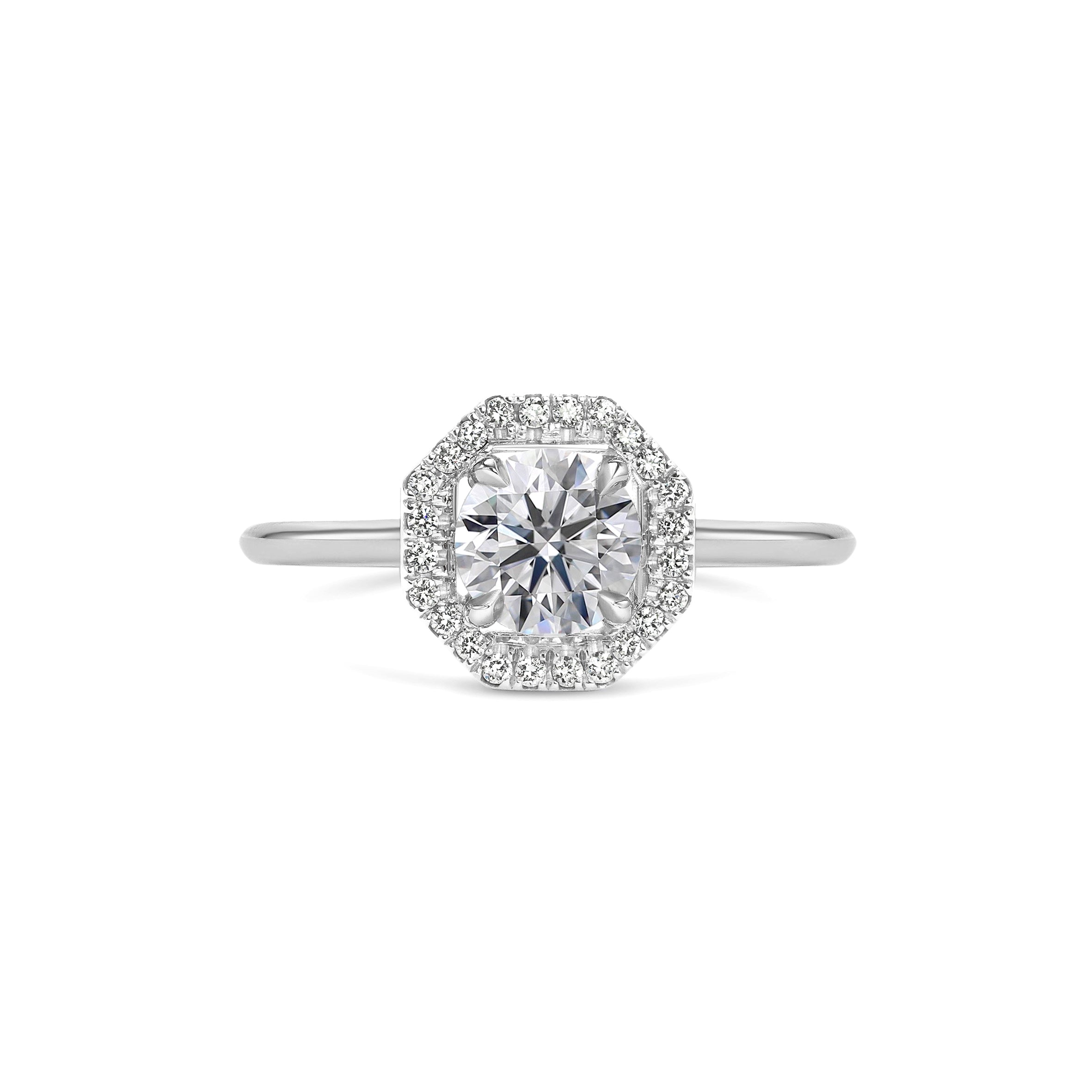 The Adonis Ring by East London jeweller Rachel Boston | Discover our collections of unique and timeless engagement rings, wedding rings, and modern fine jewellery.