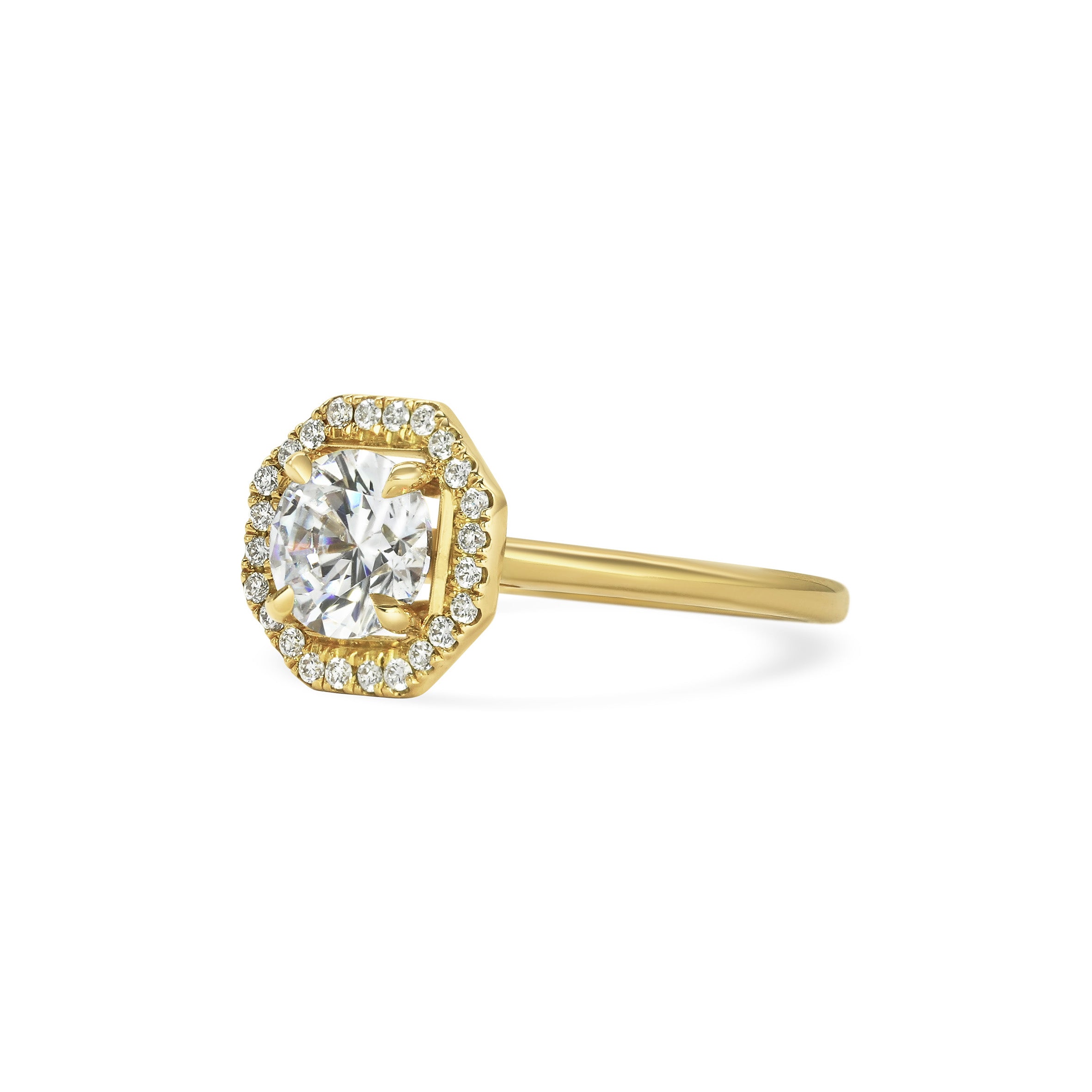 The Adonis Ring by East London jeweller Rachel Boston | Discover our collections of unique and timeless engagement rings, wedding rings, and modern fine jewellery.