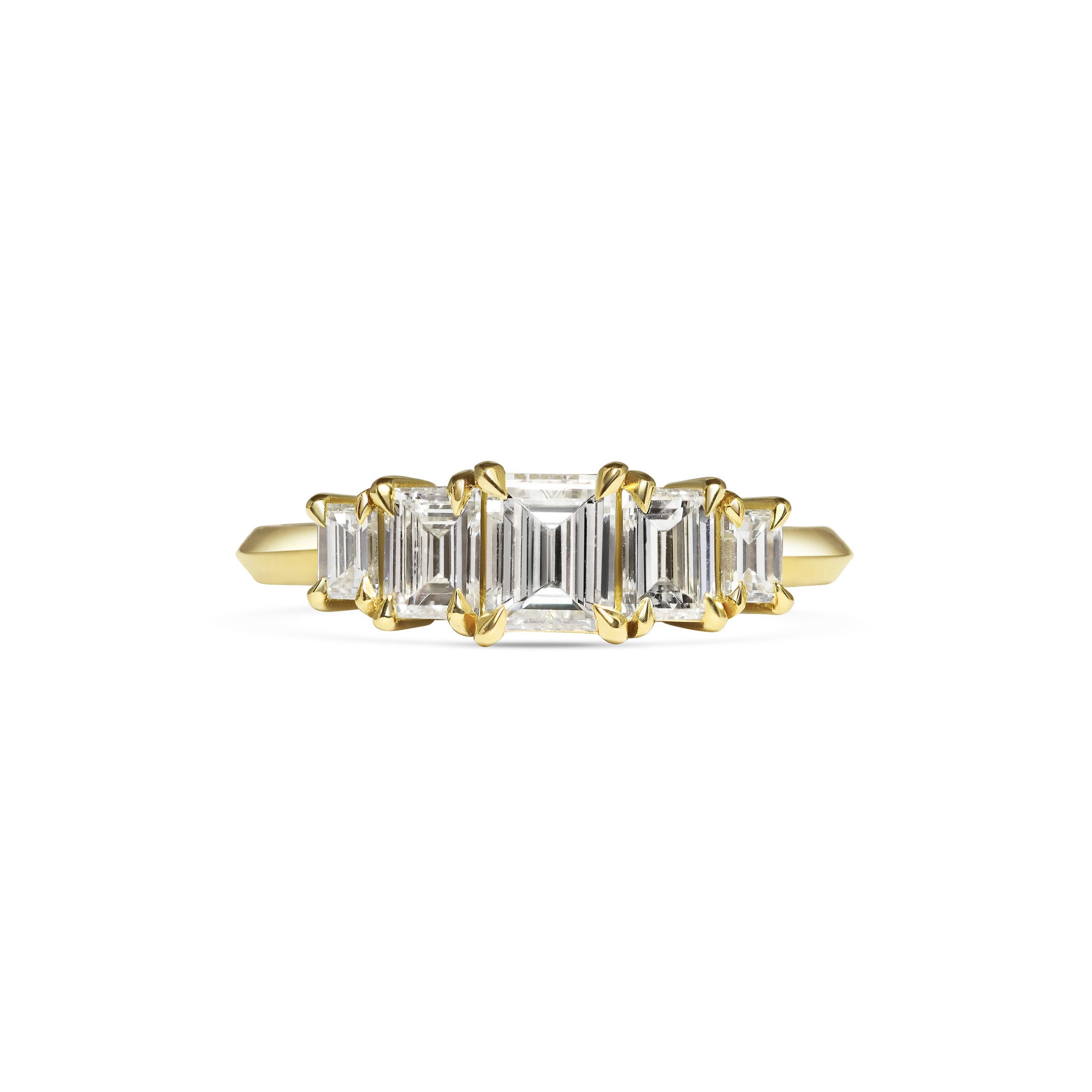The X - Agnes Ring by East London jeweller Rachel Boston | Discover our collections of unique and timeless engagement rings, wedding rings, and modern fine jewellery.