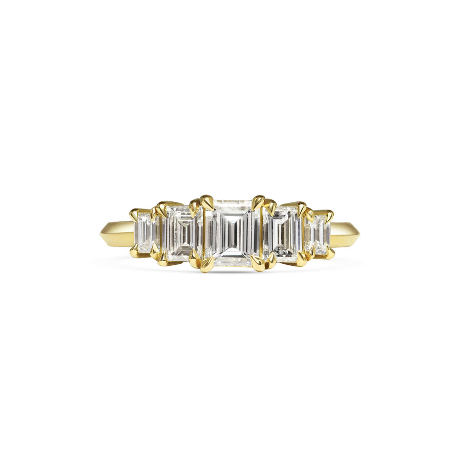 The X - Agnes Ring by East London jeweller Rachel Boston | Discover our collections of unique and timeless engagement rings, wedding rings, and modern fine jewellery. - Rachel Boston Jewellery