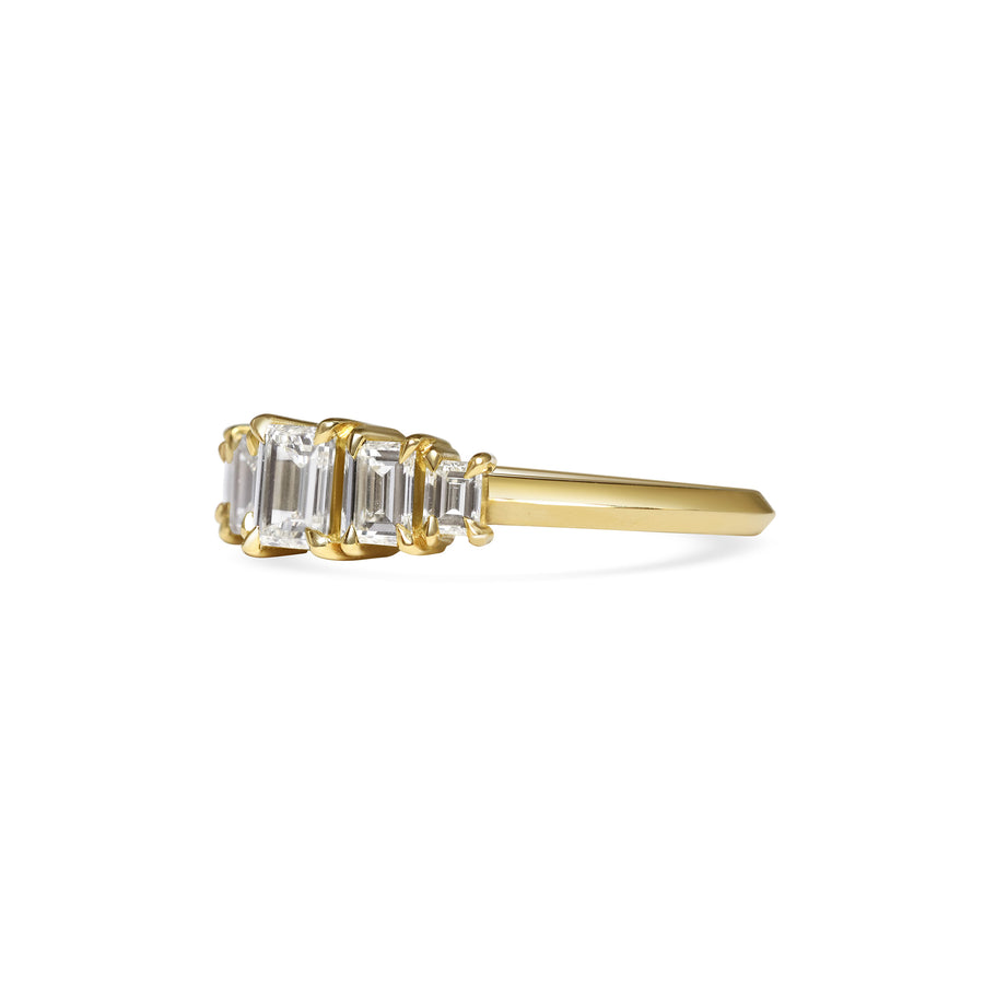 The X - Agnes Ring by East London jeweller Rachel Boston | Discover our collections of unique and timeless engagement rings, wedding rings, and modern fine jewellery. - Rachel Boston Jewellery