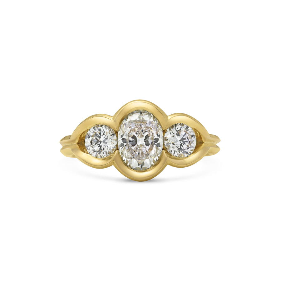 The Alaric Ring by East London jeweller Rachel Boston | Discover our collections of unique and timeless engagement rings, wedding rings, and modern fine jewellery. - Rachel Boston Jewellery
