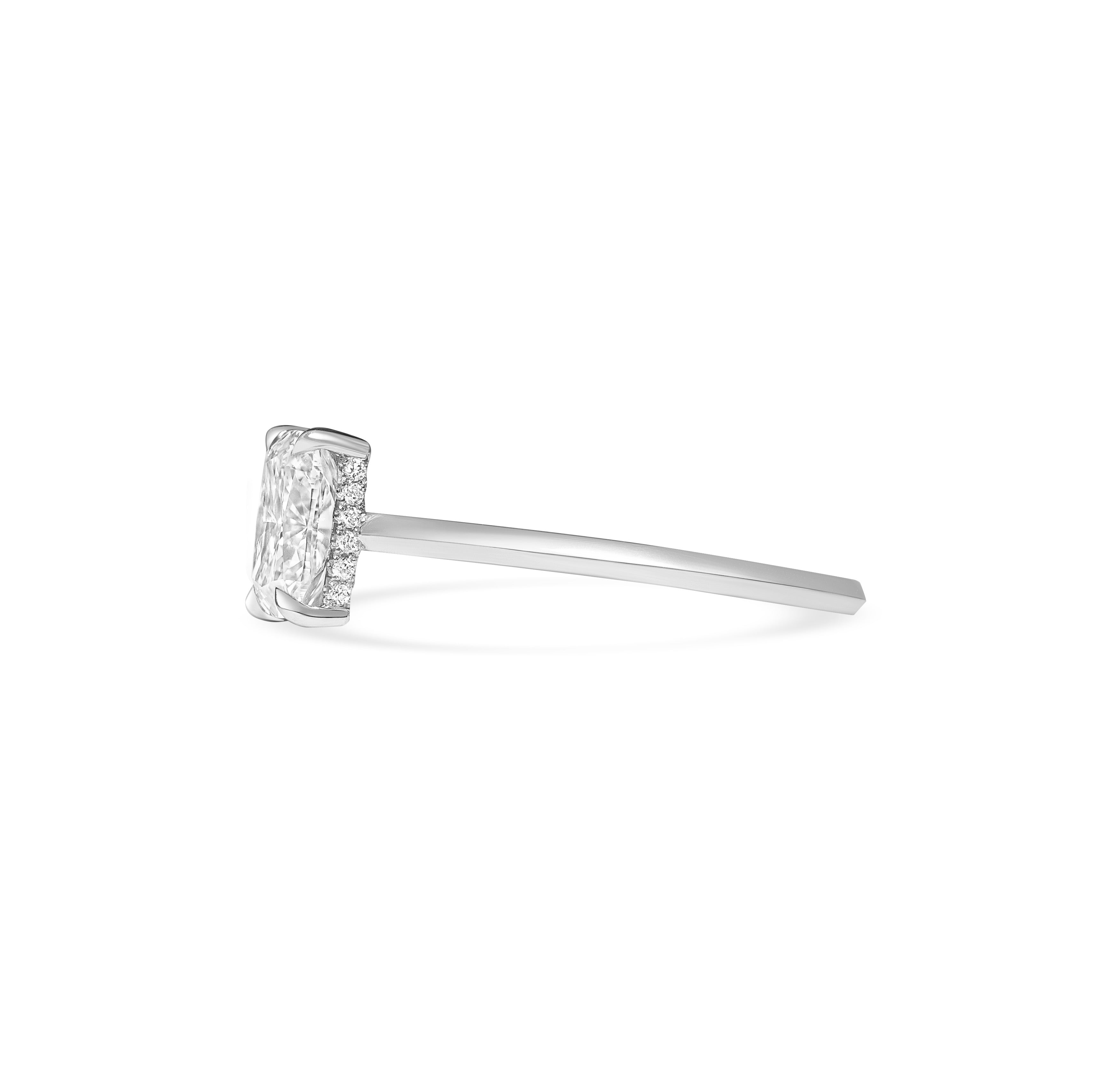 The Alniyat Ring by East London jeweller Rachel Boston | Discover our collections of unique and timeless engagement rings, wedding rings, and modern fine jewellery.