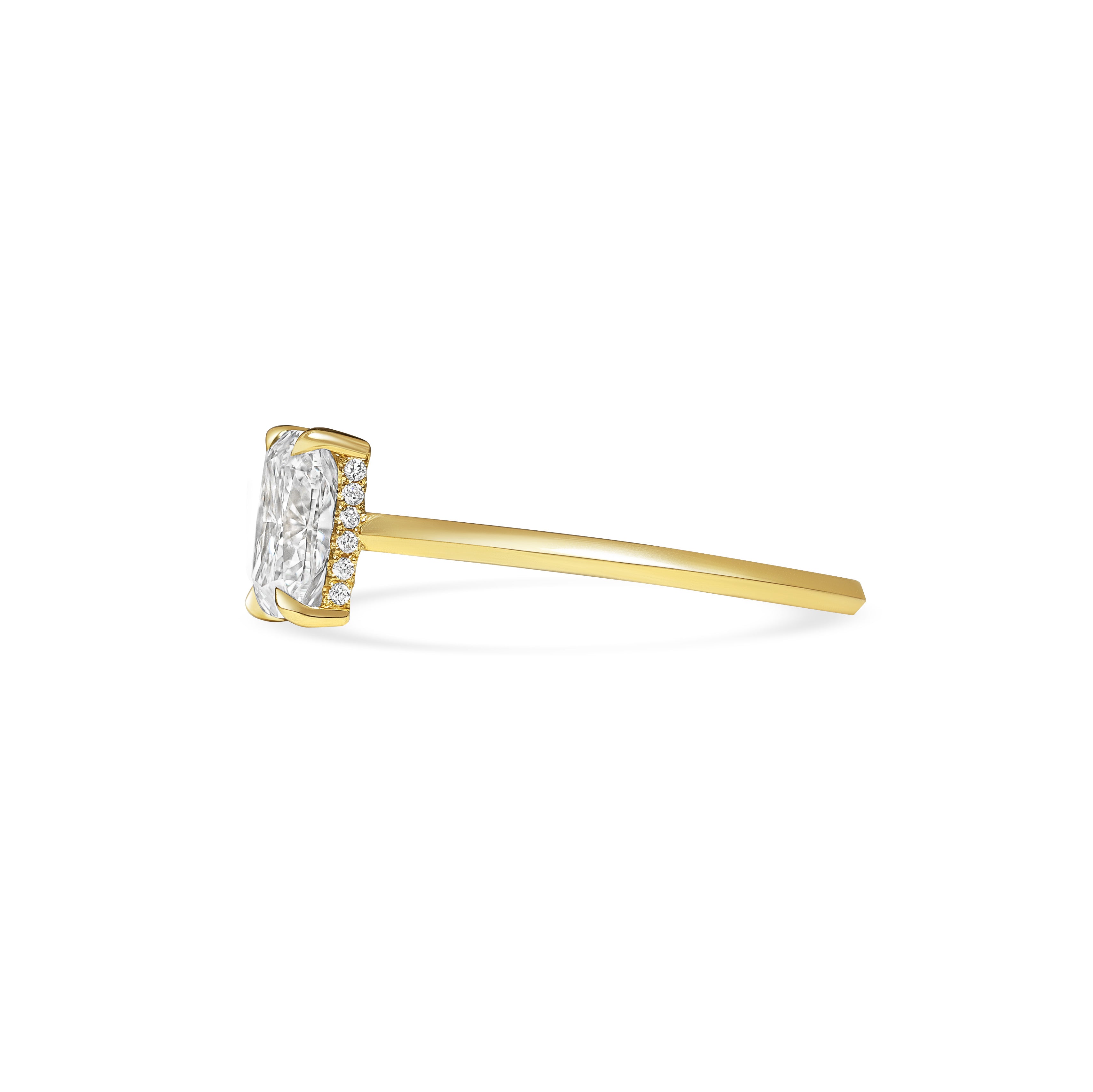 The Alniyat Ring by East London jeweller Rachel Boston | Discover our collections of unique and timeless engagement rings, wedding rings, and modern fine jewellery.