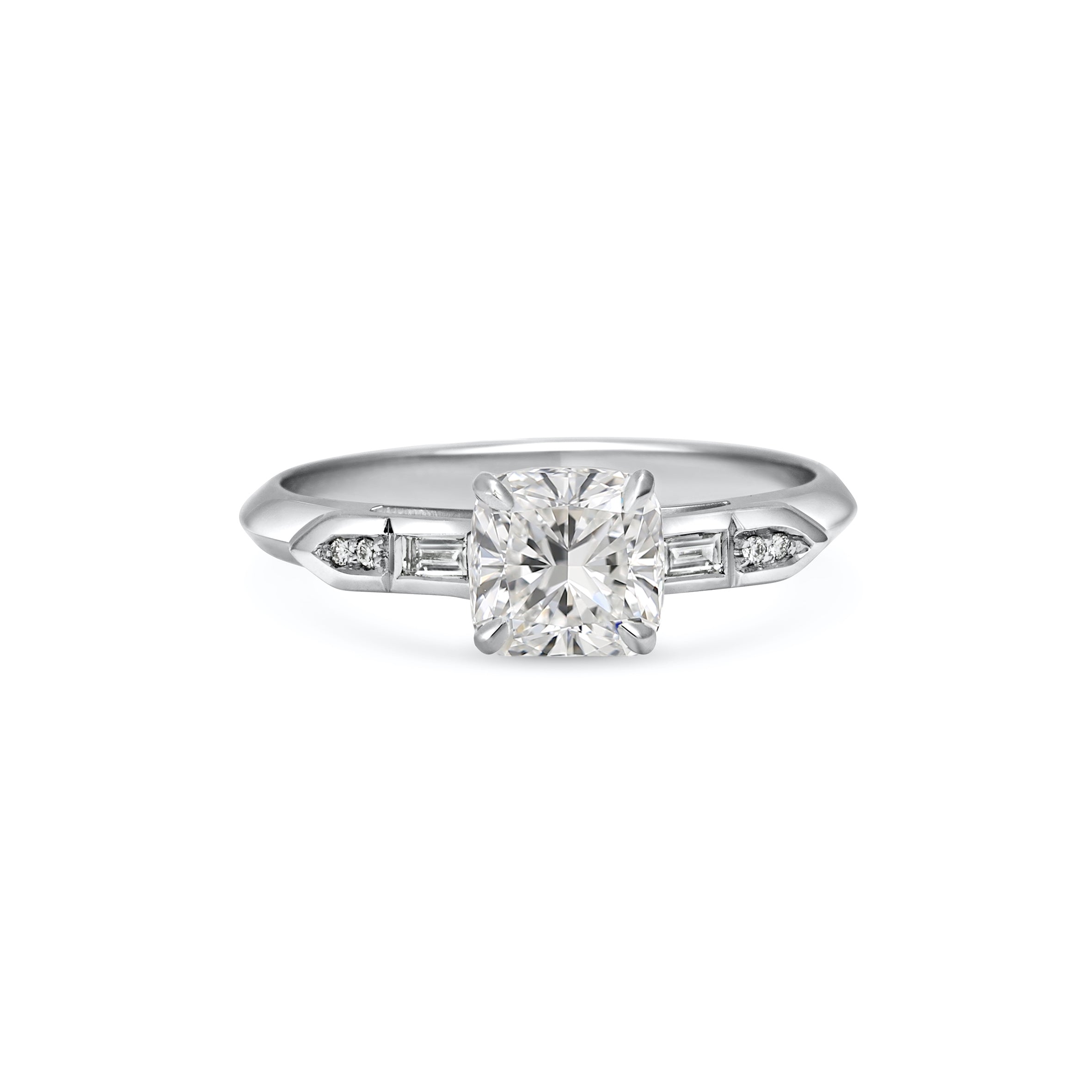 The Anita Ring by East London jeweller Rachel Boston | Discover our collections of unique and timeless engagement rings, wedding rings, and modern fine jewellery.