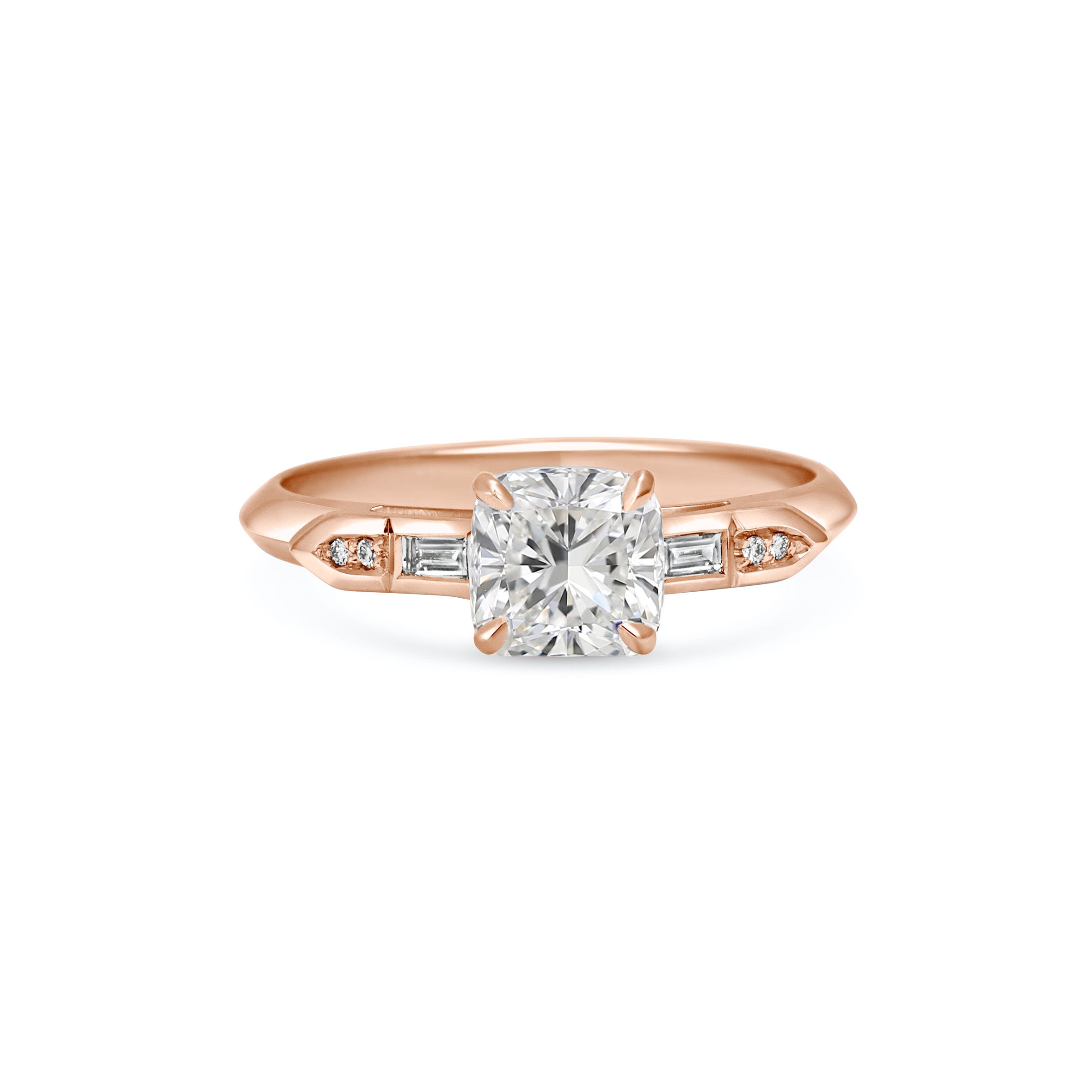 The Anita Ring by East London jeweller Rachel Boston | Discover our collections of unique and timeless engagement rings, wedding rings, and modern fine jewellery.