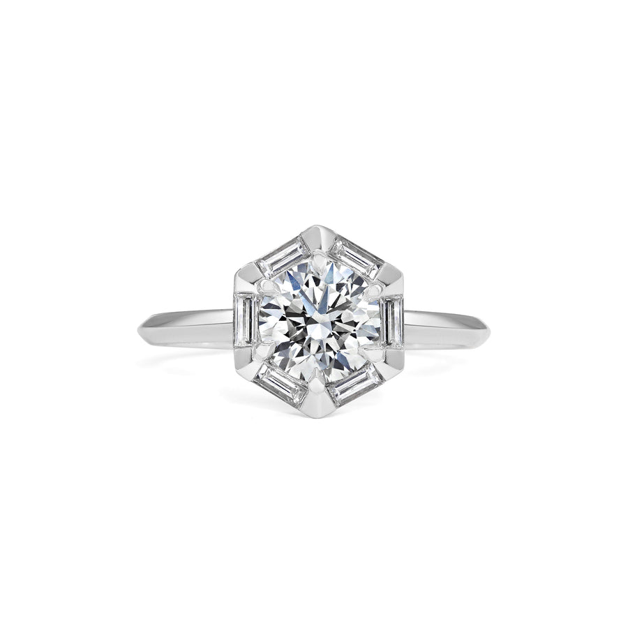 The Antlia Ring by East London jeweller Rachel Boston | Discover our collections of unique and timeless engagement rings, wedding rings, and modern fine jewellery. - Rachel Boston Jewellery