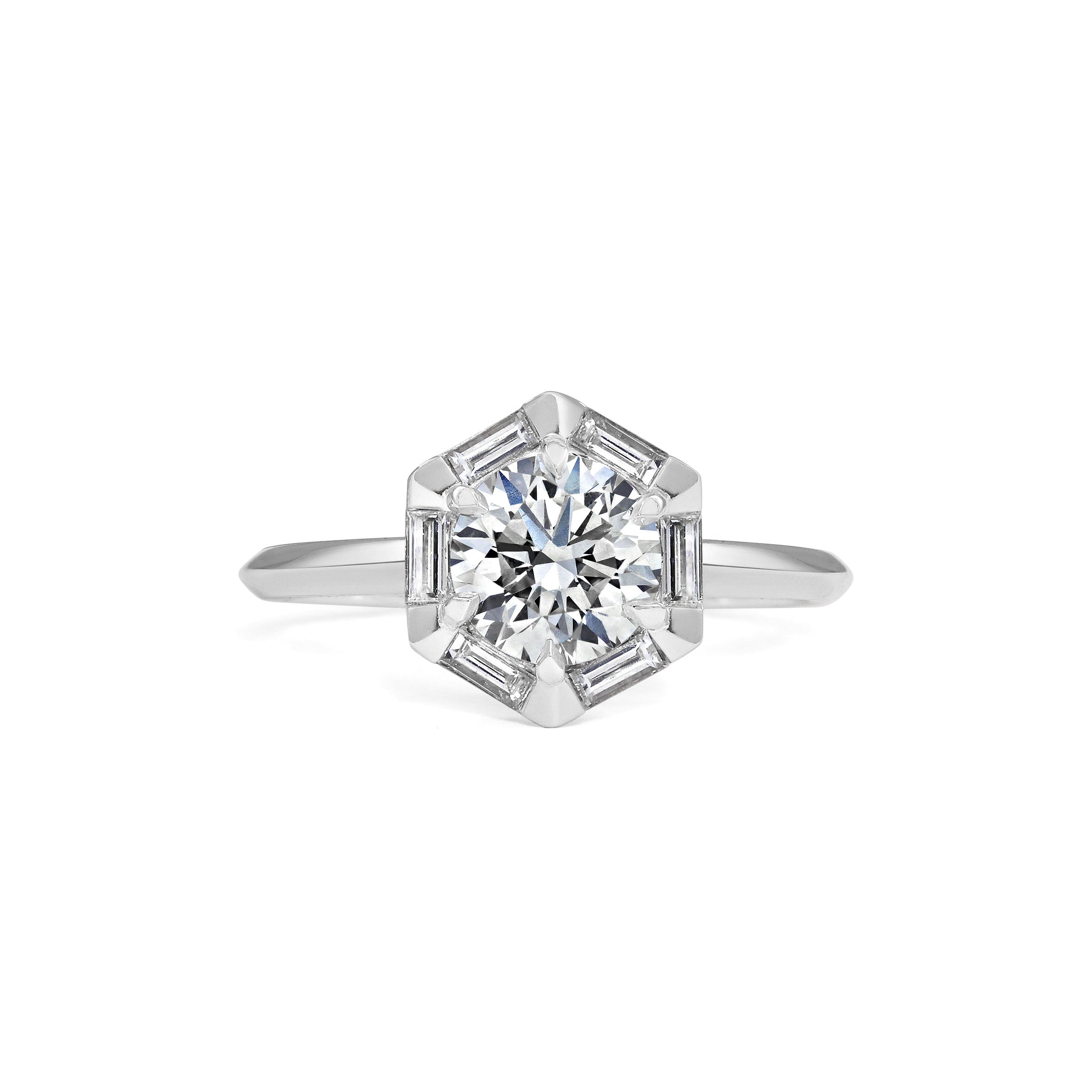 The Antlia Ring by East London jeweller Rachel Boston | Discover our collections of unique and timeless engagement rings, wedding rings, and modern fine jewellery.