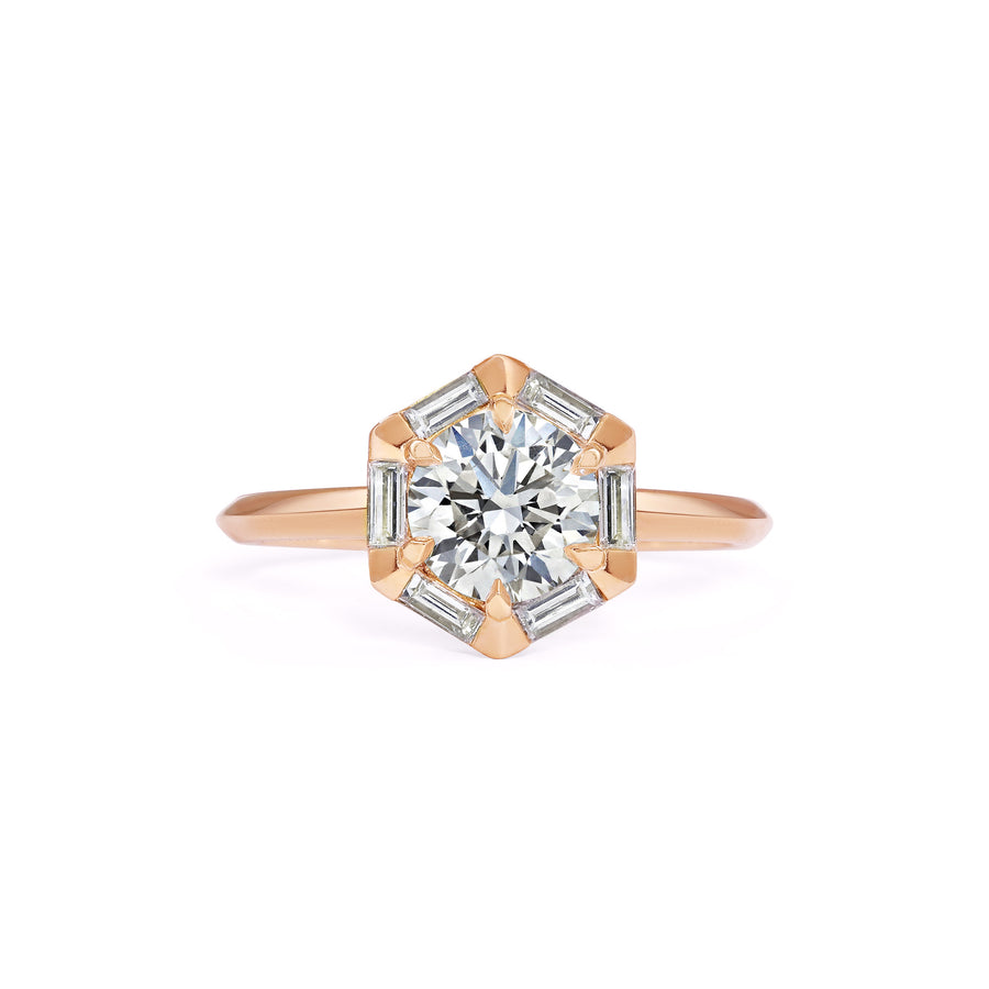 The Antlia Ring by East London jeweller Rachel Boston | Discover our collections of unique and timeless engagement rings, wedding rings, and modern fine jewellery. - Rachel Boston Jewellery