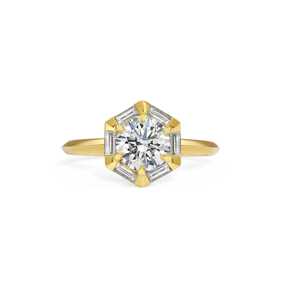 The Antlia Ring by East London jeweller Rachel Boston | Discover our collections of unique and timeless engagement rings, wedding rings, and modern fine jewellery. - Rachel Boston Jewellery