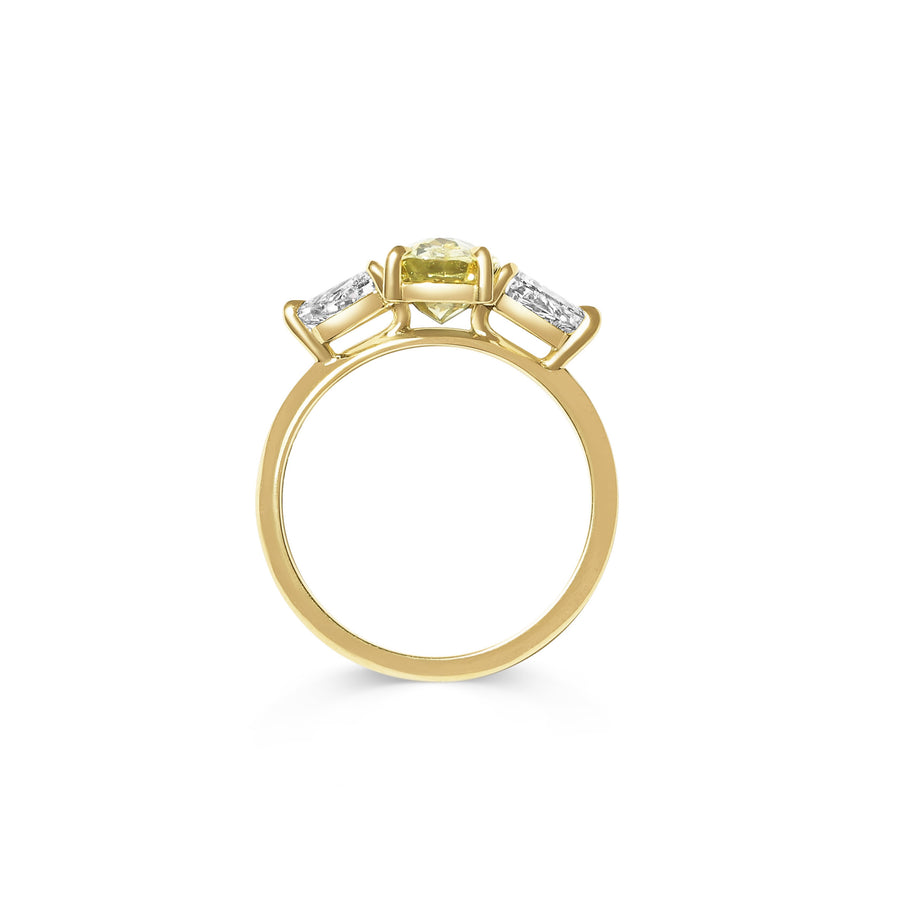 The X - Apollo Ring by East London jeweller Rachel Boston | Discover our collections of unique and timeless engagement rings, wedding rings, and modern fine jewellery. - Rachel Boston Jewellery