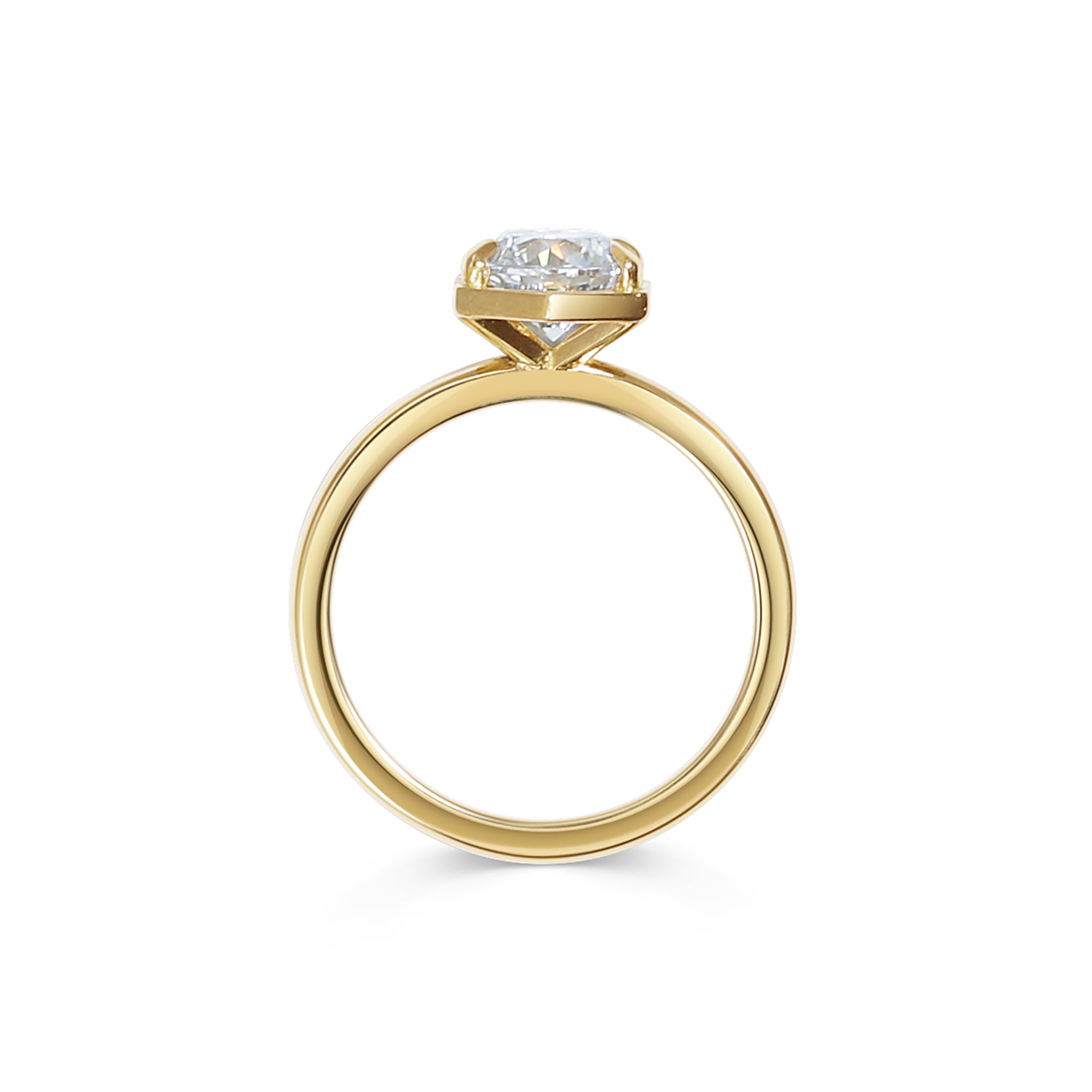 The Aquila Ring by East London jeweller Rachel Boston | Discover our collections of unique and timeless engagement rings, wedding rings, and modern fine jewellery.