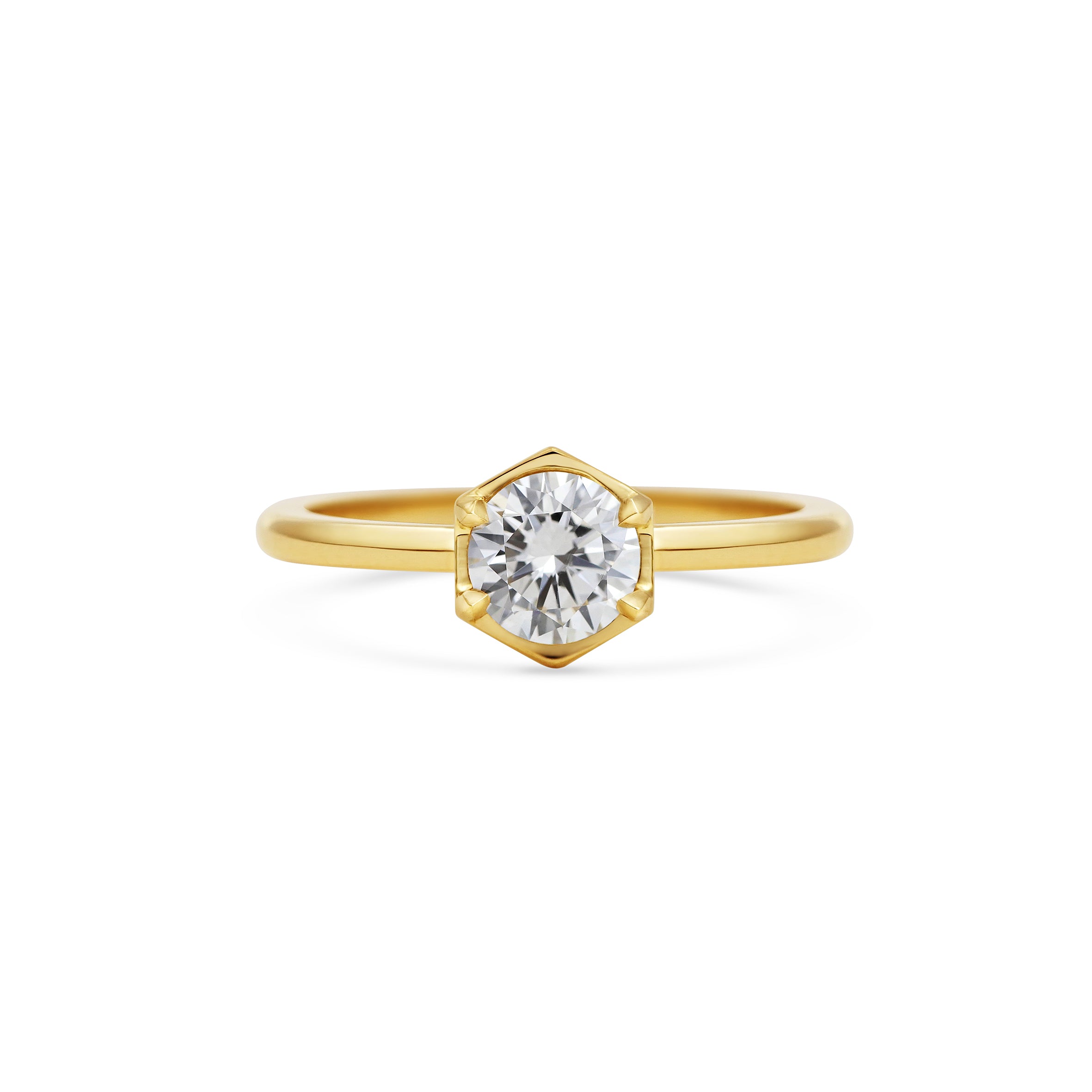 The Aquila Ring by East London jeweller Rachel Boston | Discover our collections of unique and timeless engagement rings, wedding rings, and modern fine jewellery.