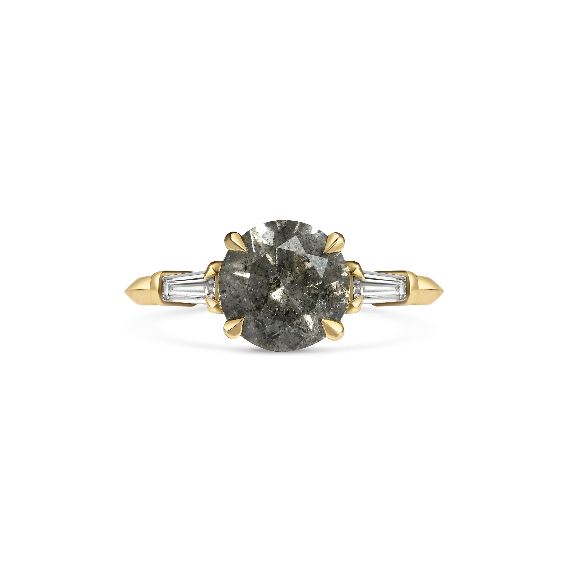 The Ariel Ring by East London jeweller Rachel Boston | Discover our collections of unique and timeless engagement rings, wedding rings, and modern fine jewellery.