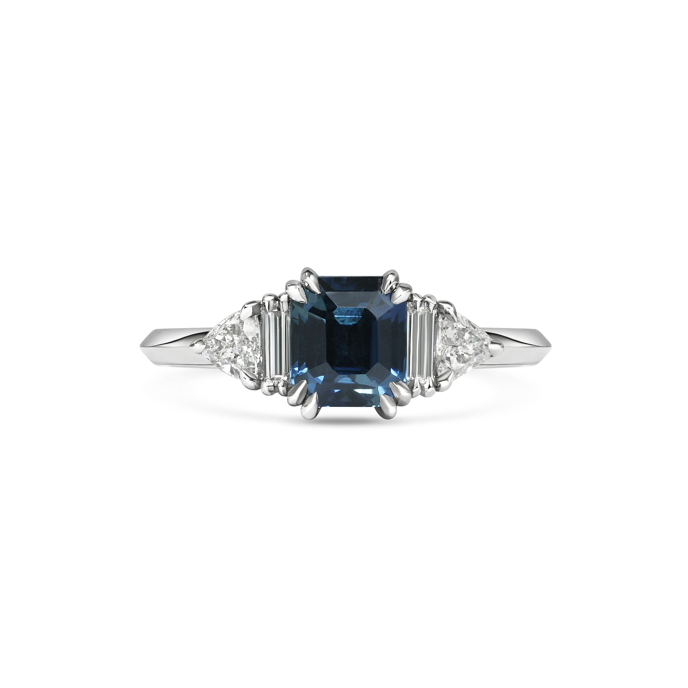 The Aro Ring by East London jeweller Rachel Boston | Discover our collections of unique and timeless engagement rings, wedding rings, and modern fine jewellery.