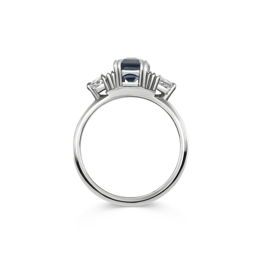 The Aro Ring by East London jeweller Rachel Boston | Discover our collections of unique and timeless engagement rings, wedding rings, and modern fine jewellery. - Rachel Boston Jewellery