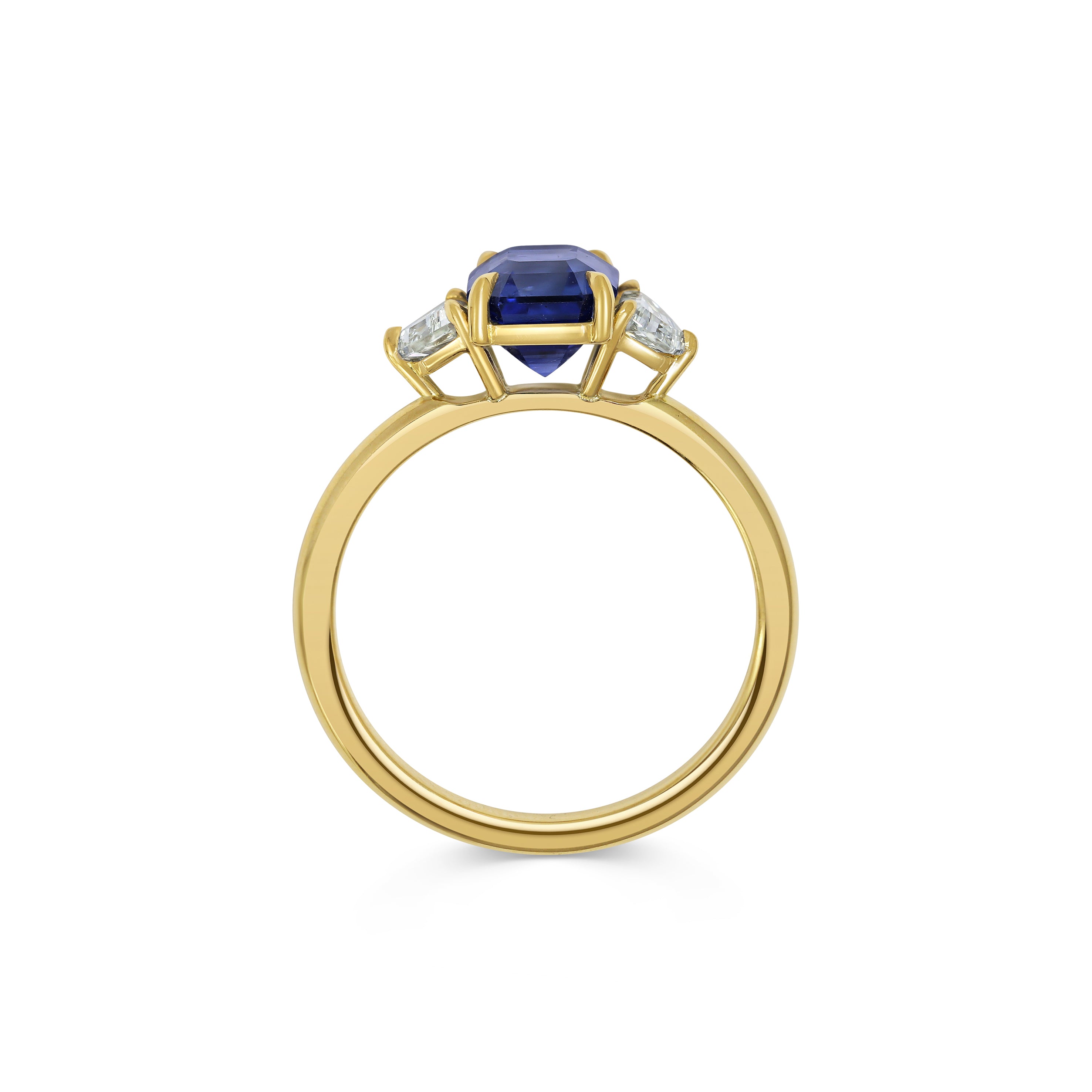The Baudó Ring by East London jeweller Rachel Boston | Discover our collections of unique and timeless engagement rings, wedding rings, and modern fine jewellery.