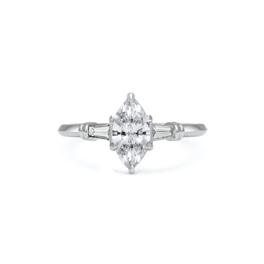 The Bette Ring - Marquise Cut by East London jeweller Rachel Boston | Discover our collections of unique and timeless engagement rings, wedding rings, and modern fine jewellery. - Rachel Boston Jewellery