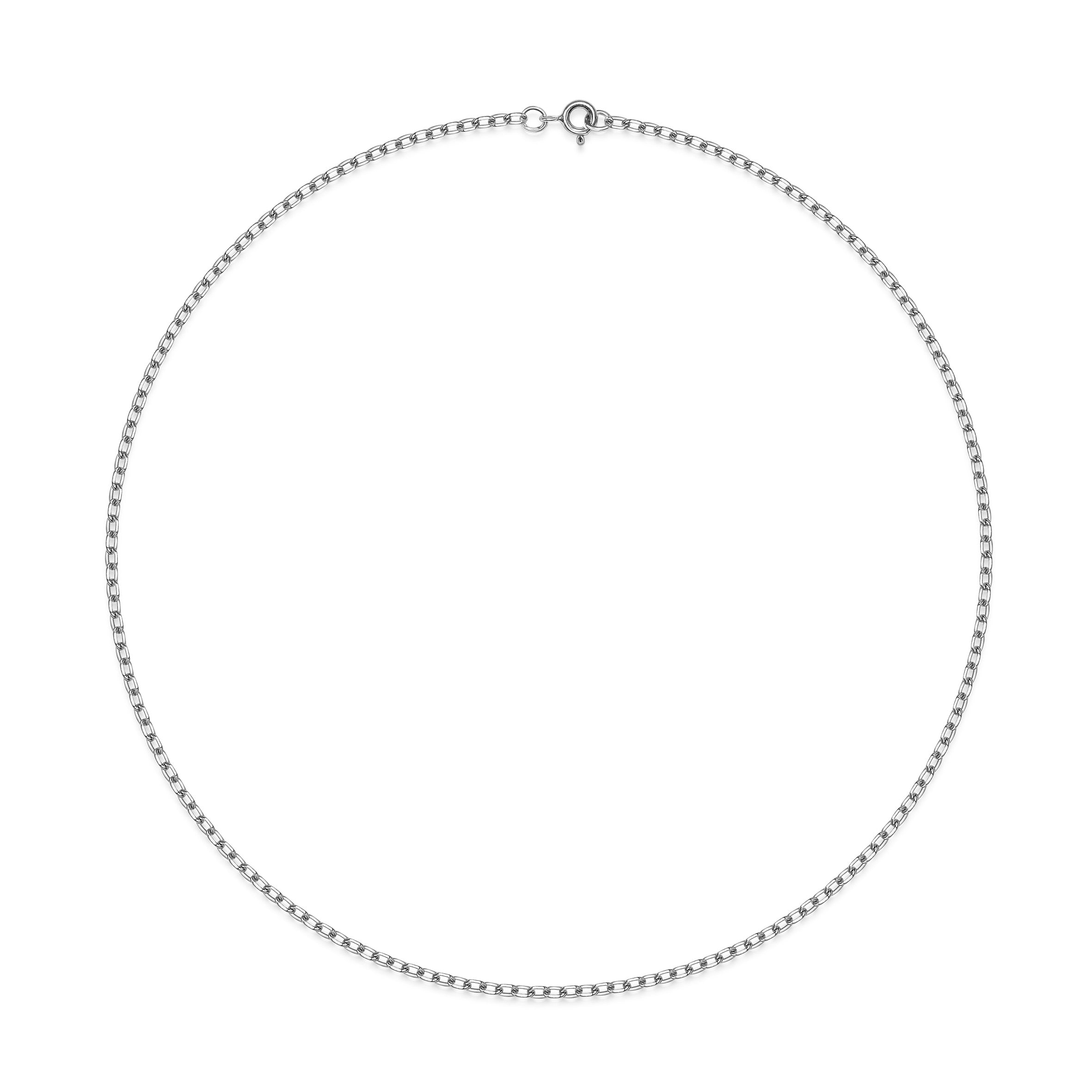 The Boston Angle Filed Chain by East London jeweller Rachel Boston | Discover our collections of unique and timeless engagement rings, wedding rings, and modern fine jewellery.