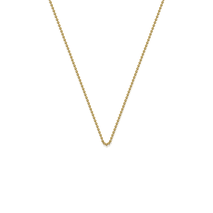 The Boston Bead Chain by East London jeweller Rachel Boston | Discover our collections of unique and timeless engagement rings, wedding rings, and modern fine jewellery. - Rachel Boston Jewellery