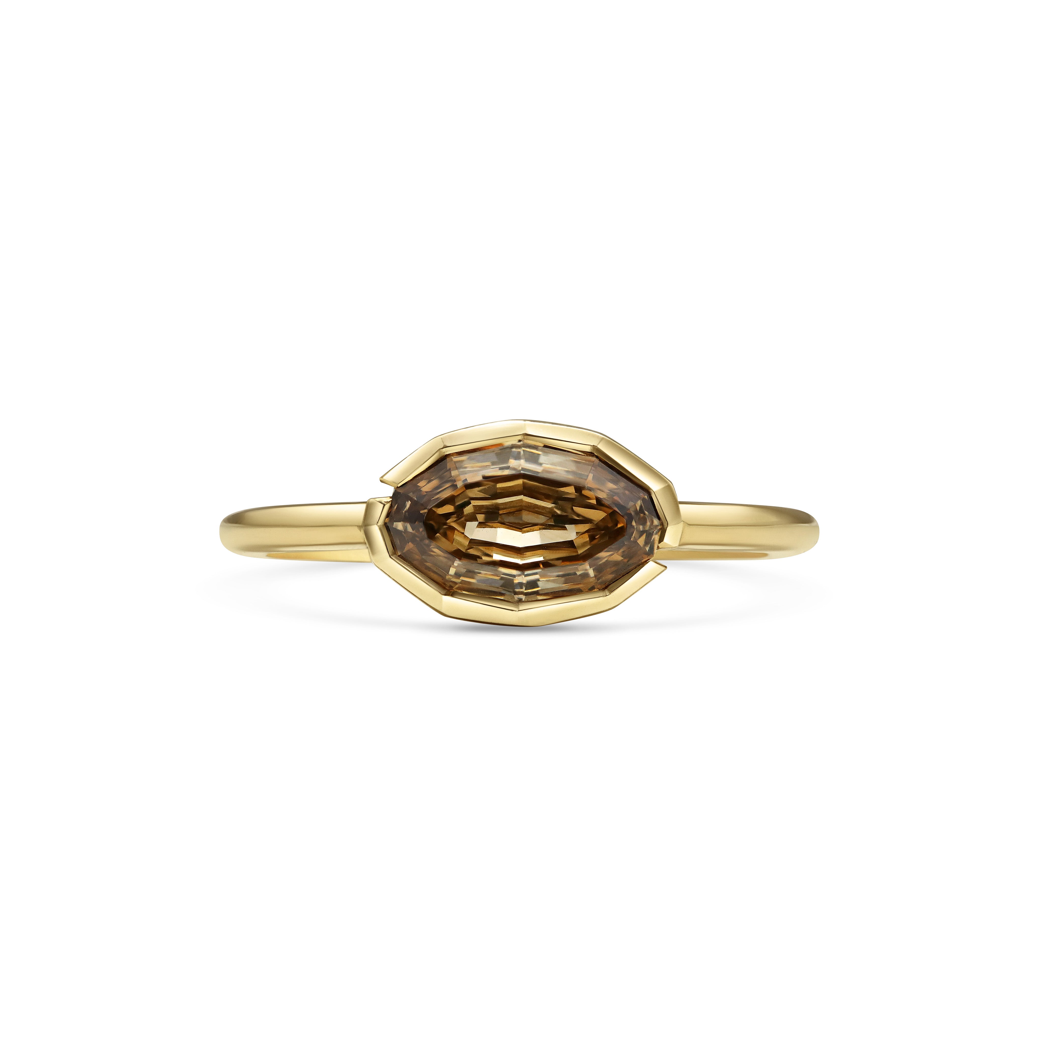 The BROOK Ring by East London jeweller Rachel Boston | Discover our collections of unique and timeless engagement rings, wedding rings, and modern fine jewellery.