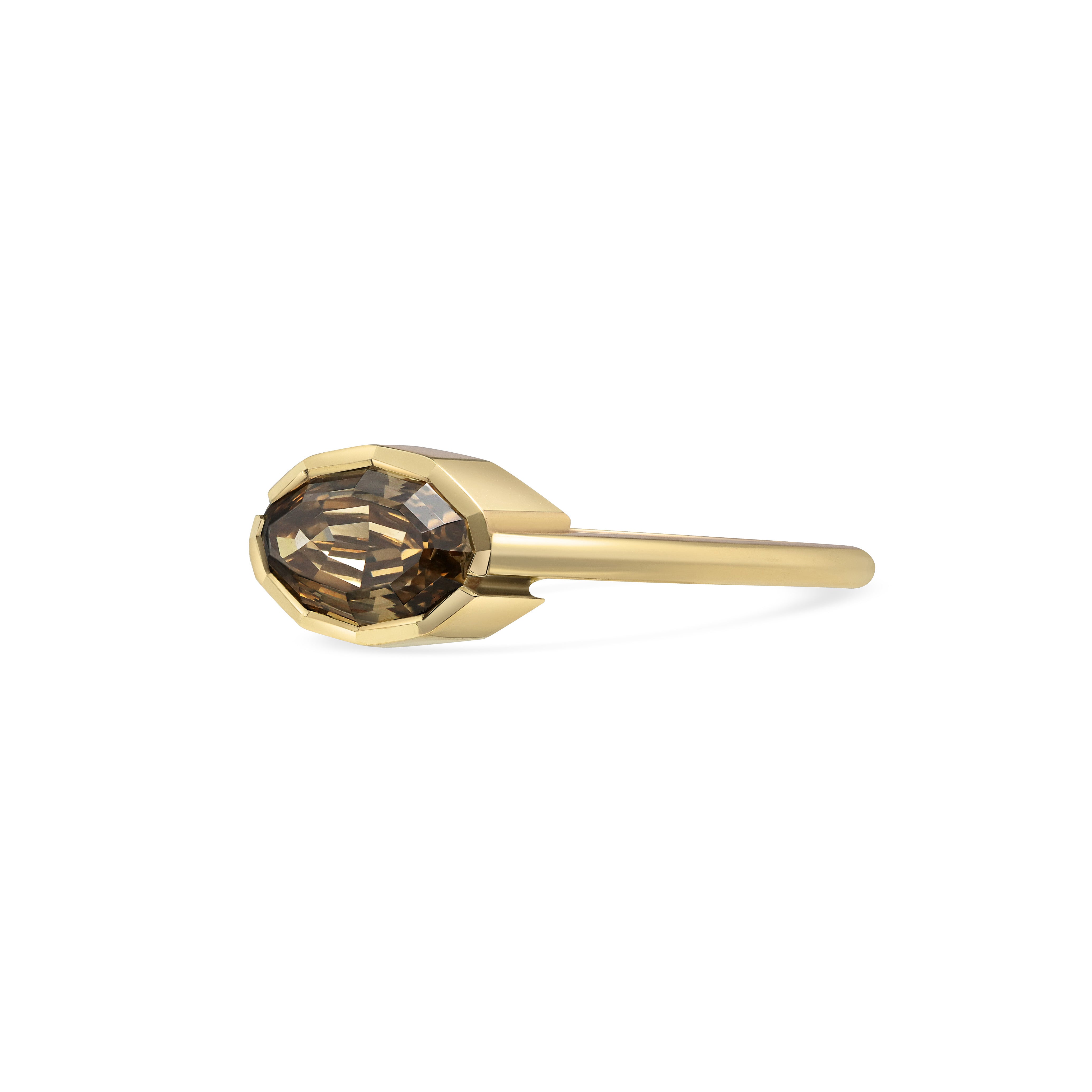The Brook Ring by East London jeweller Rachel Boston | Discover our collections of unique and timeless engagement rings, wedding rings, and modern fine jewellery.