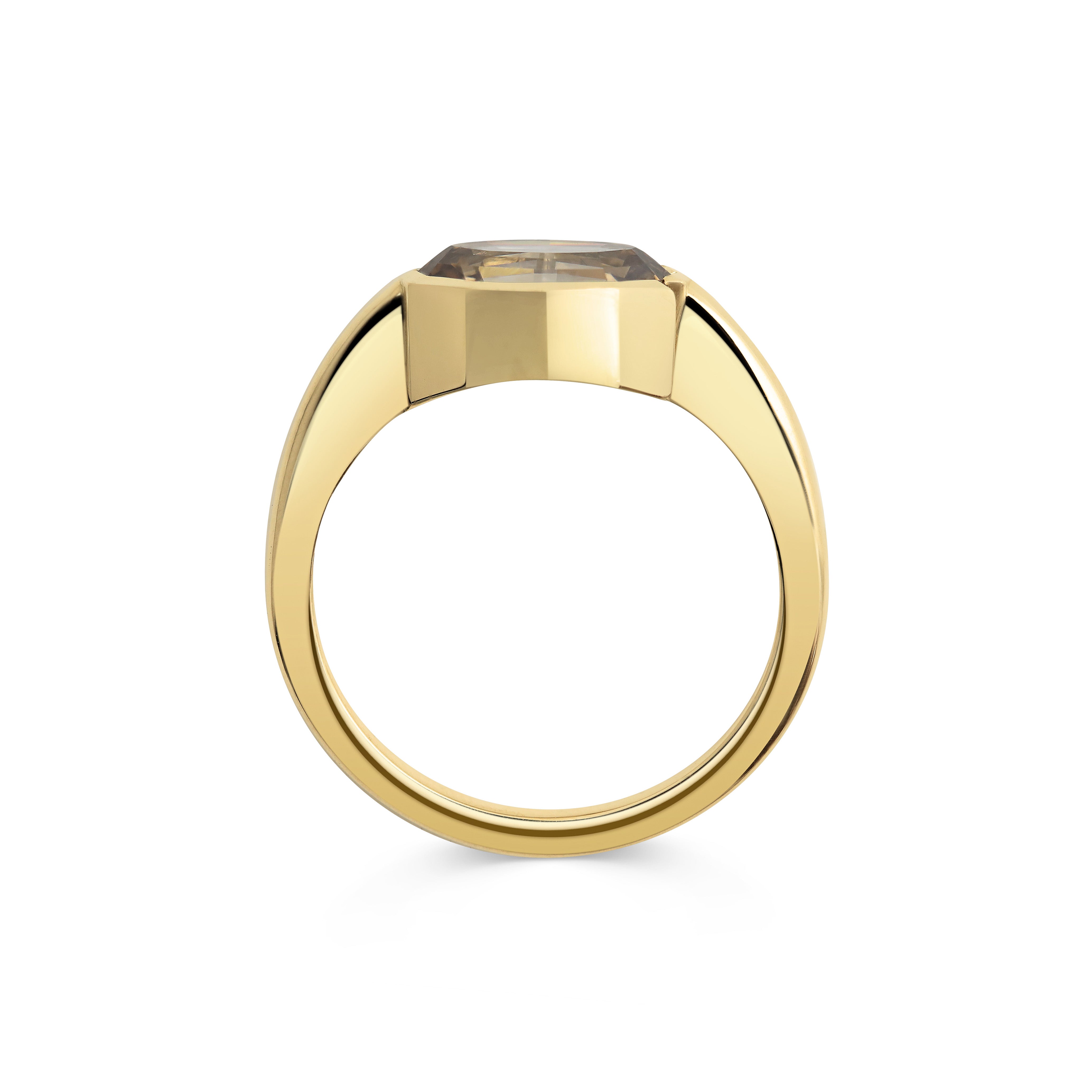 The Brook Ring by East London jeweller Rachel Boston | Discover our collections of unique and timeless engagement rings, wedding rings, and modern fine jewellery.