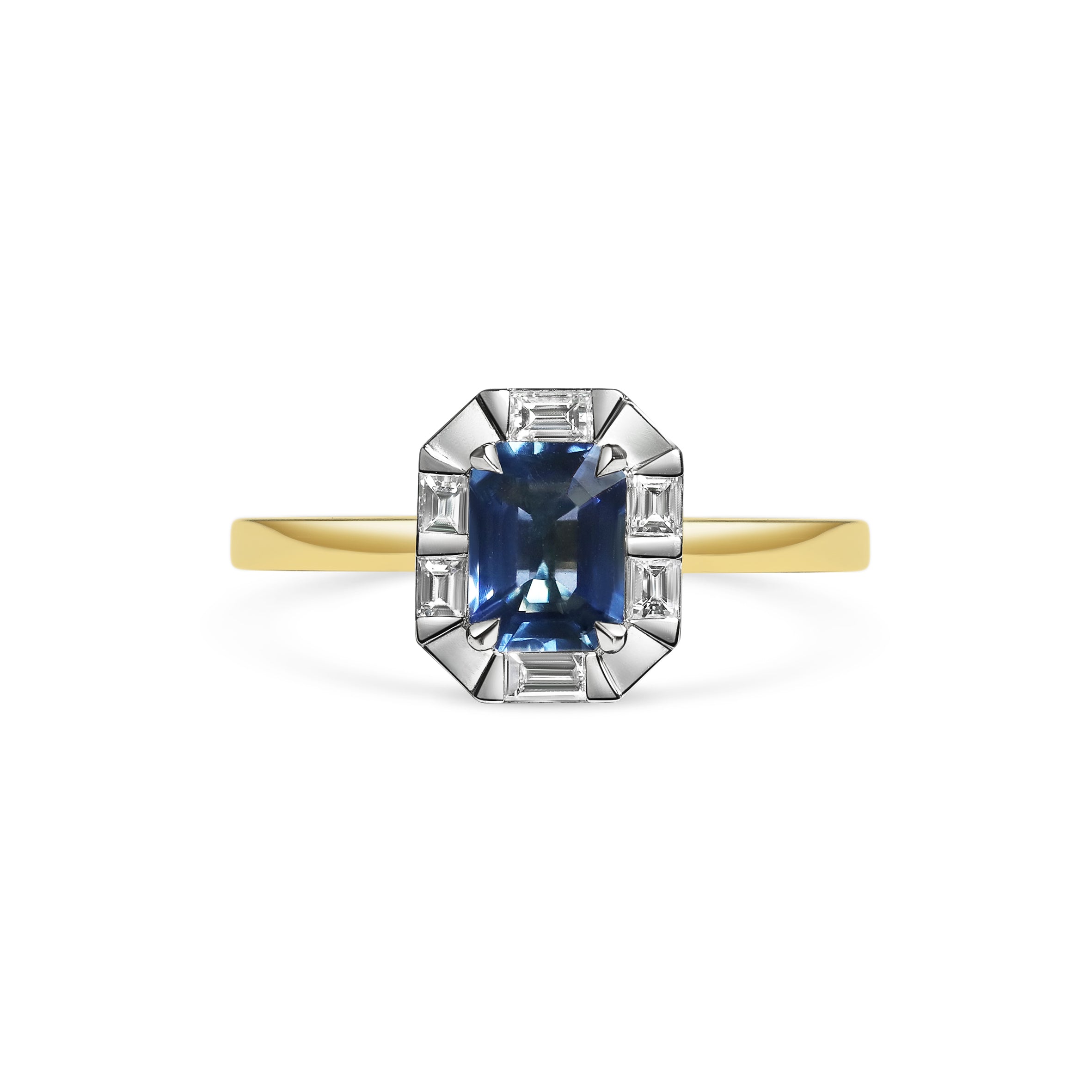 The X - Caqueta Ring by East London jeweller Rachel Boston | Discover our collections of unique and timeless engagement rings, wedding rings, and modern fine jewellery.
